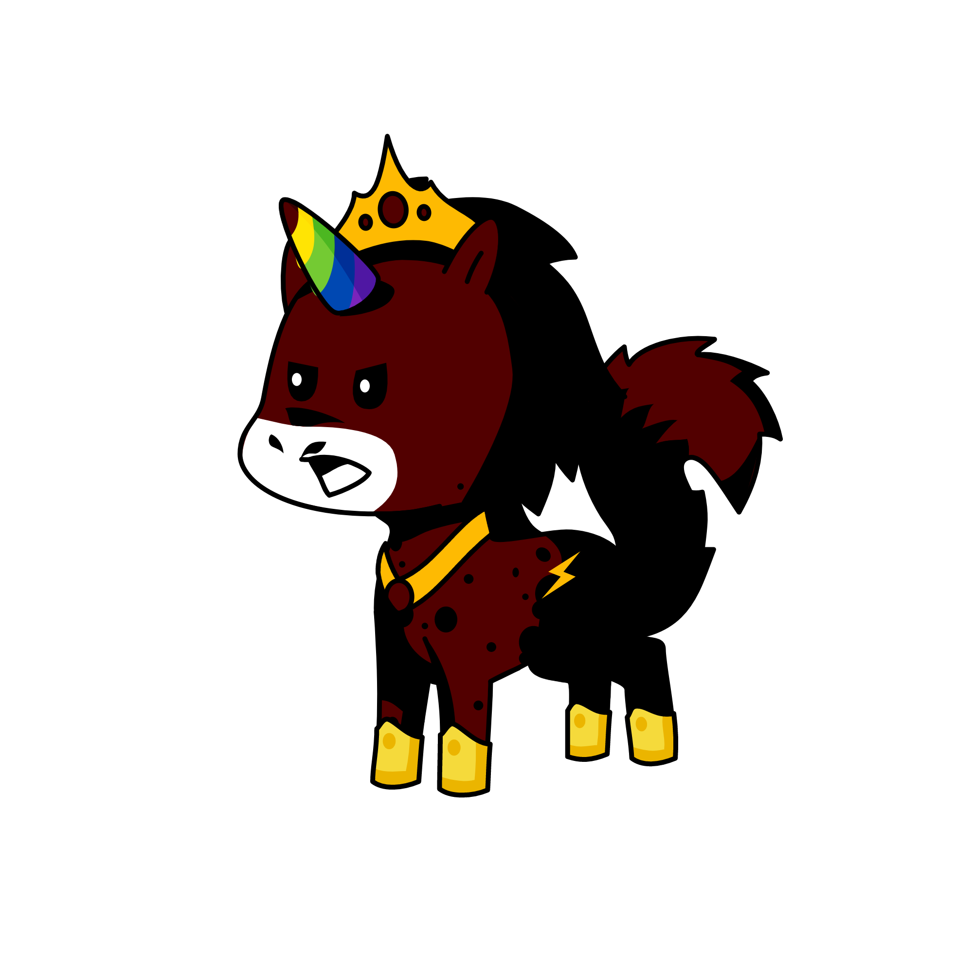 Princess Blister, the unicorn