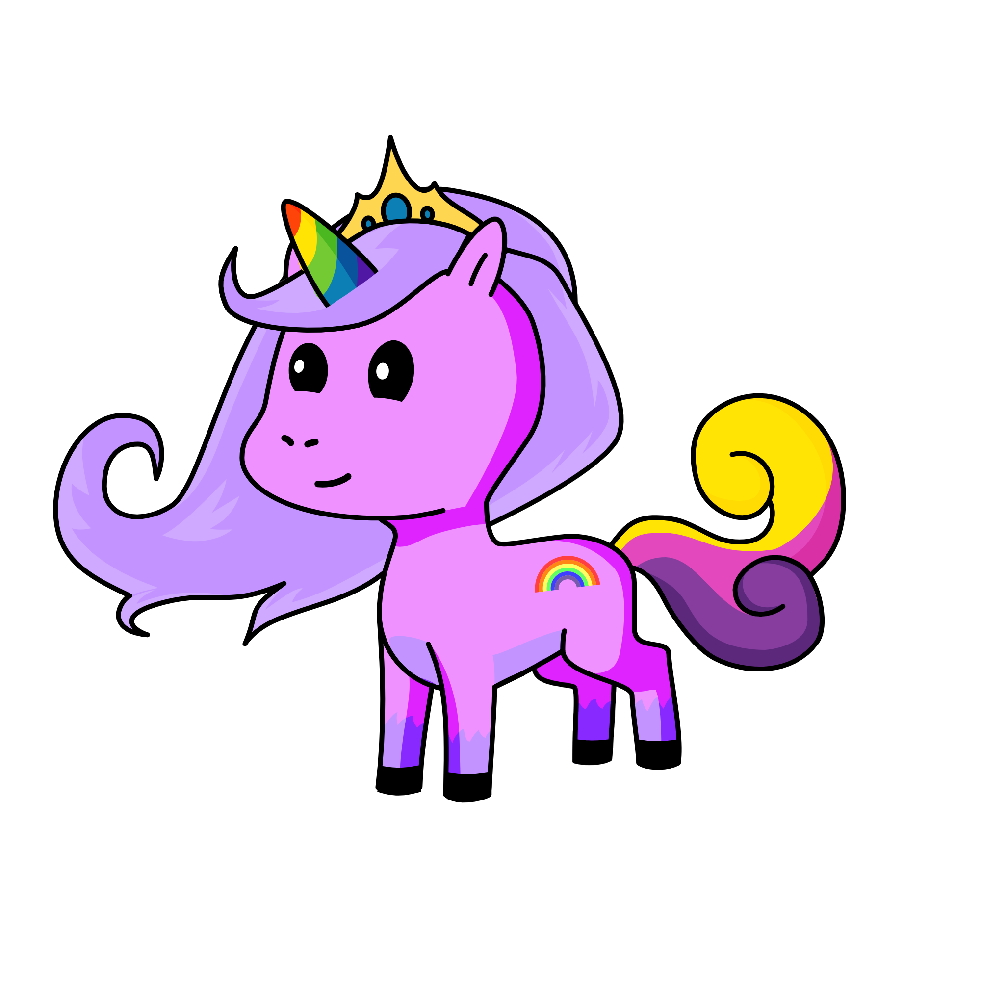 diamond, the unicorn