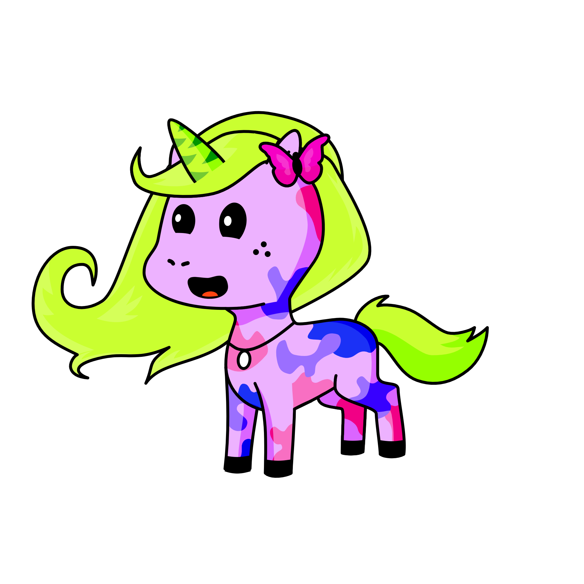 Di, the unicorn