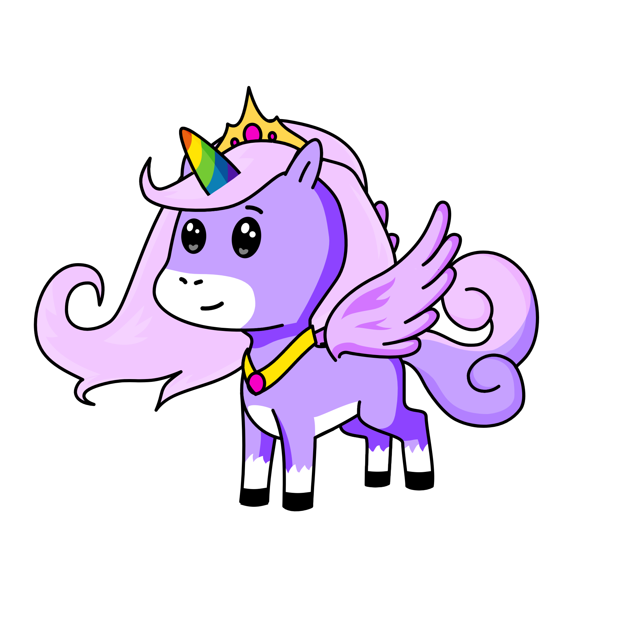 Dash, the unicorn