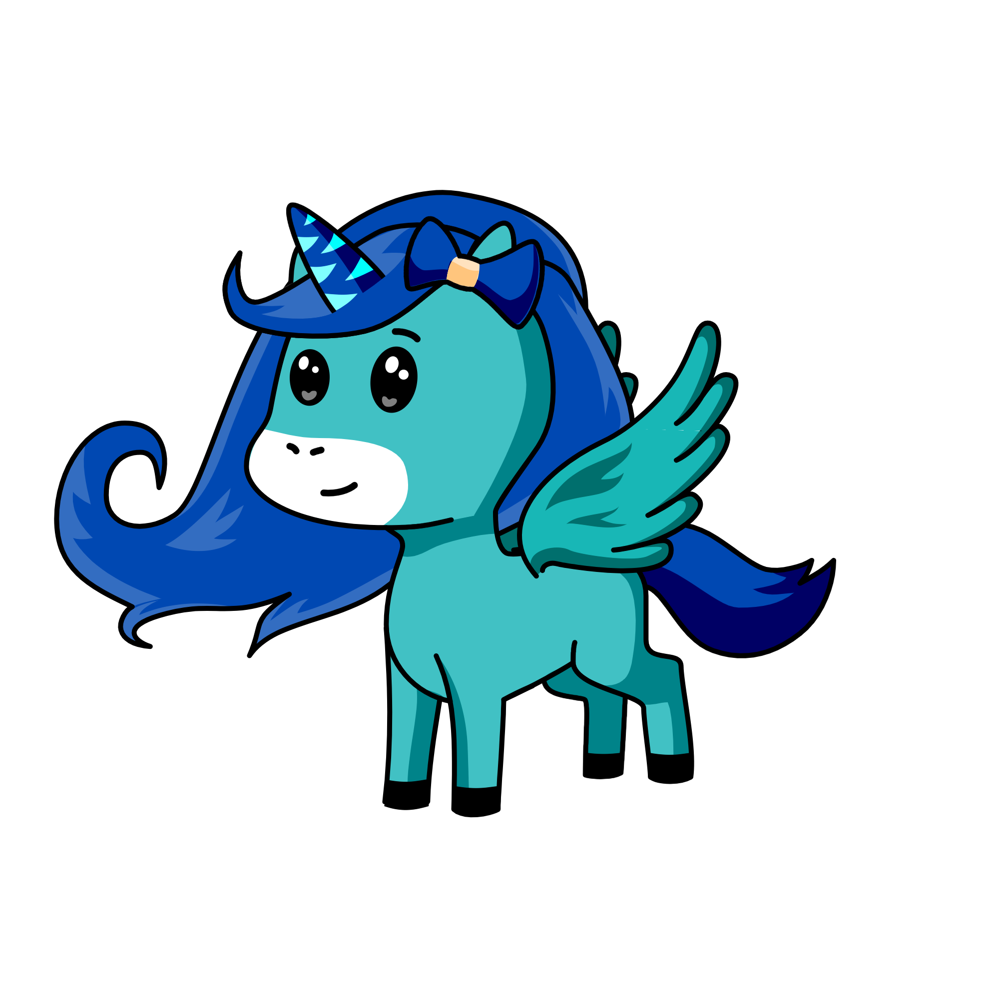 Lala, the unicorn
