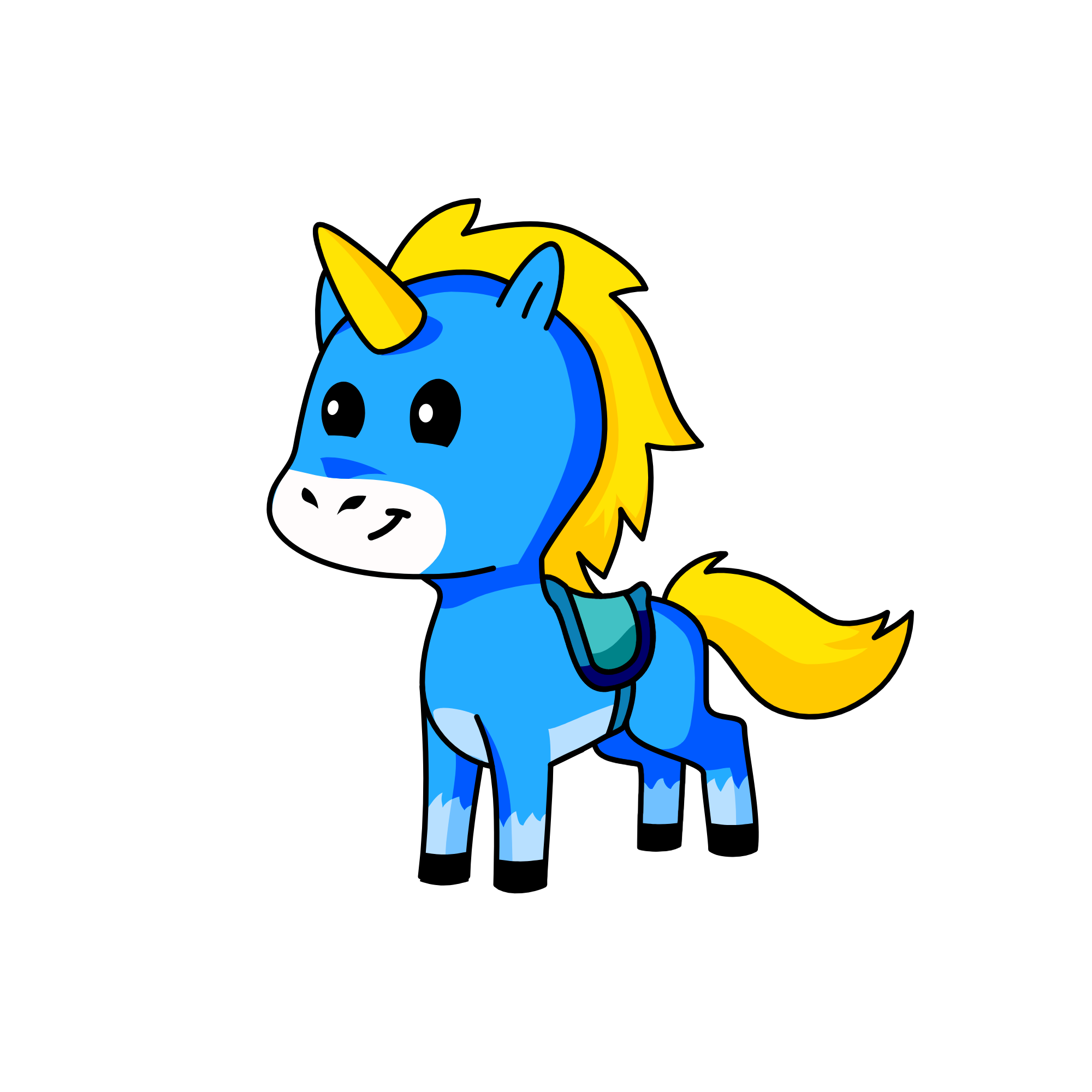 Blow, the unicorn