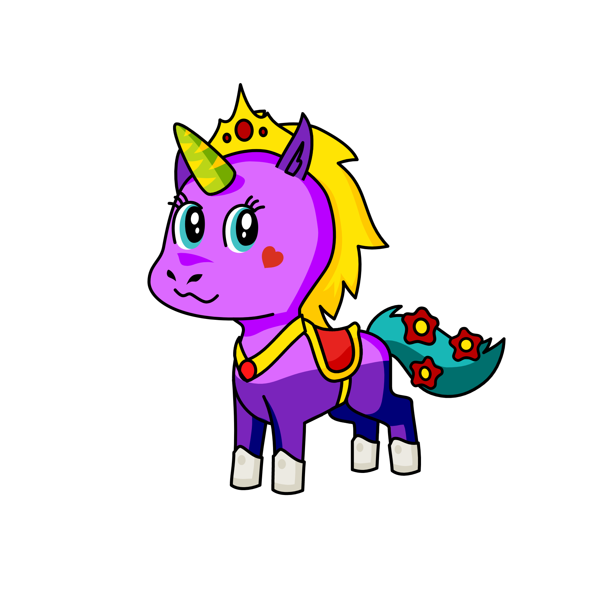 Amelie, the unicorn