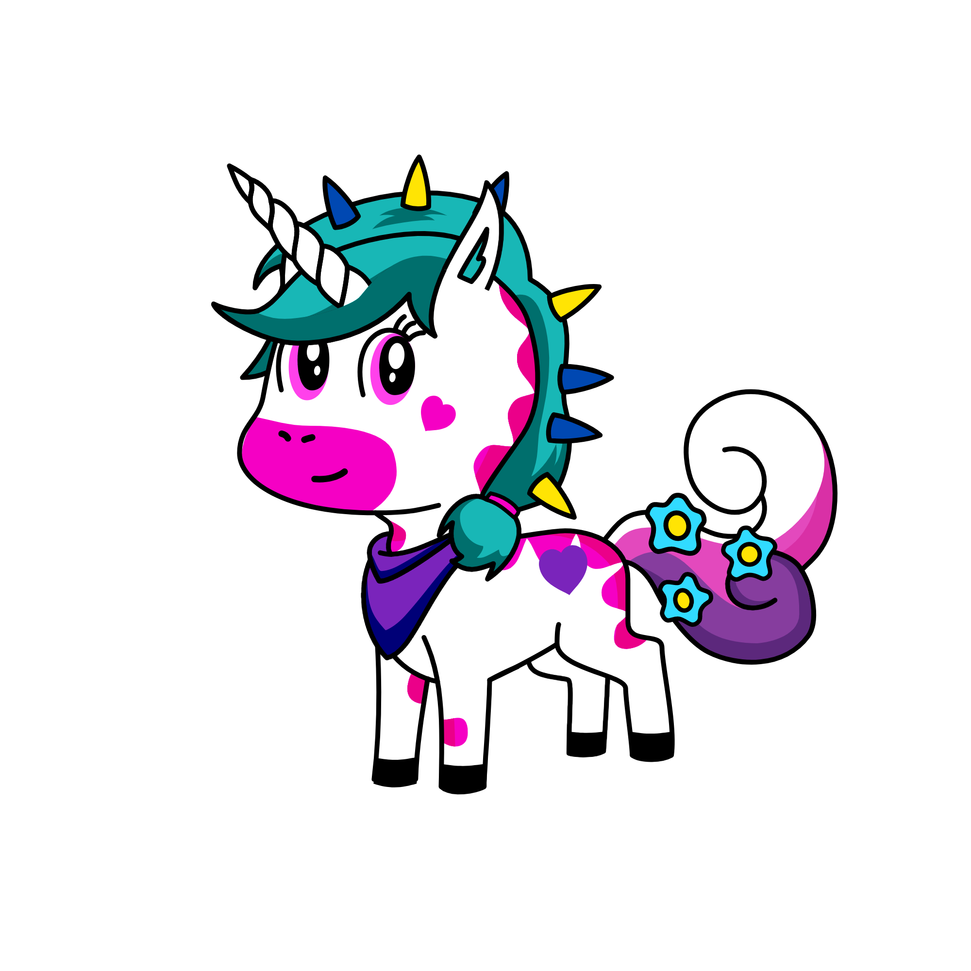 Peppy, the unicorn