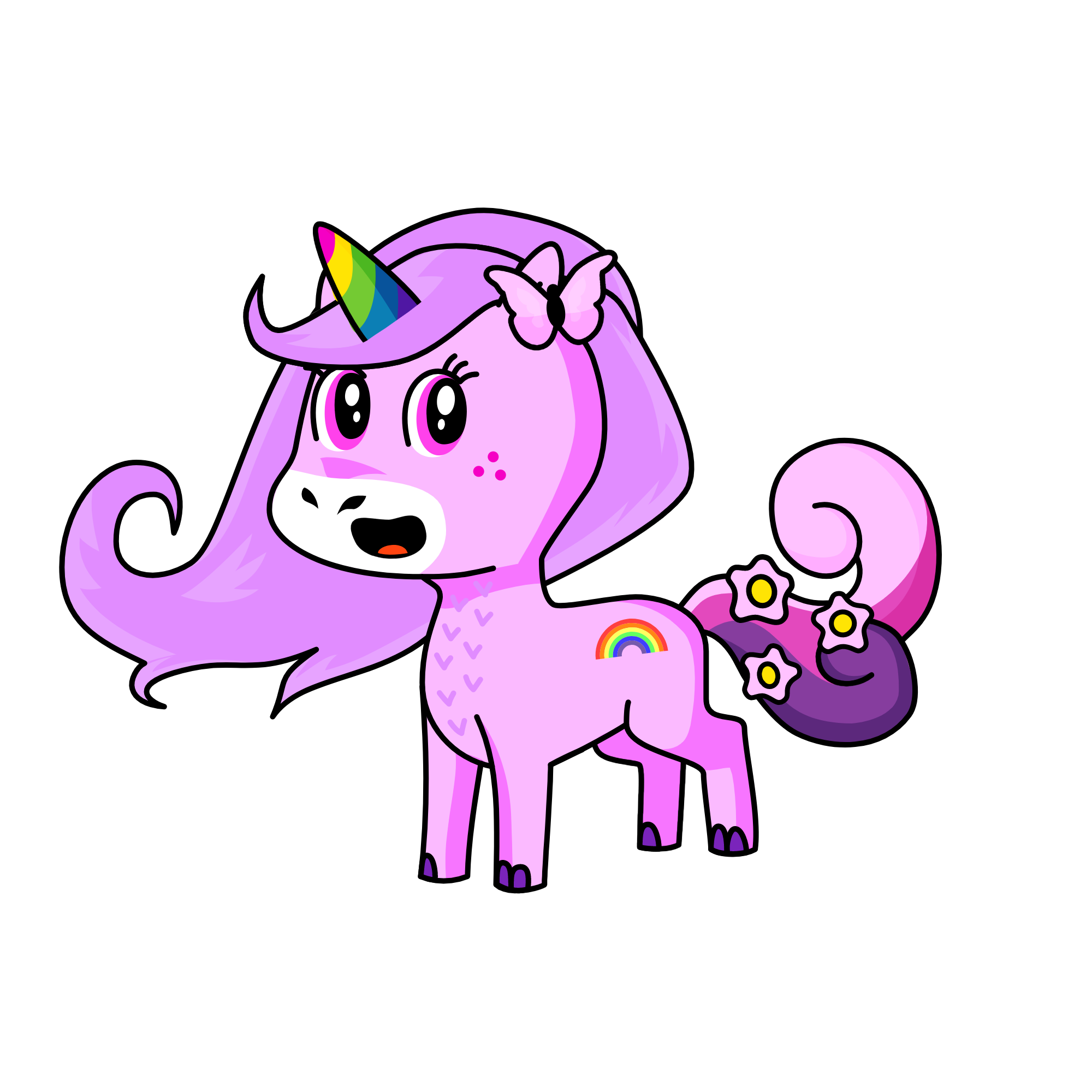 Uni filha, the unicorn