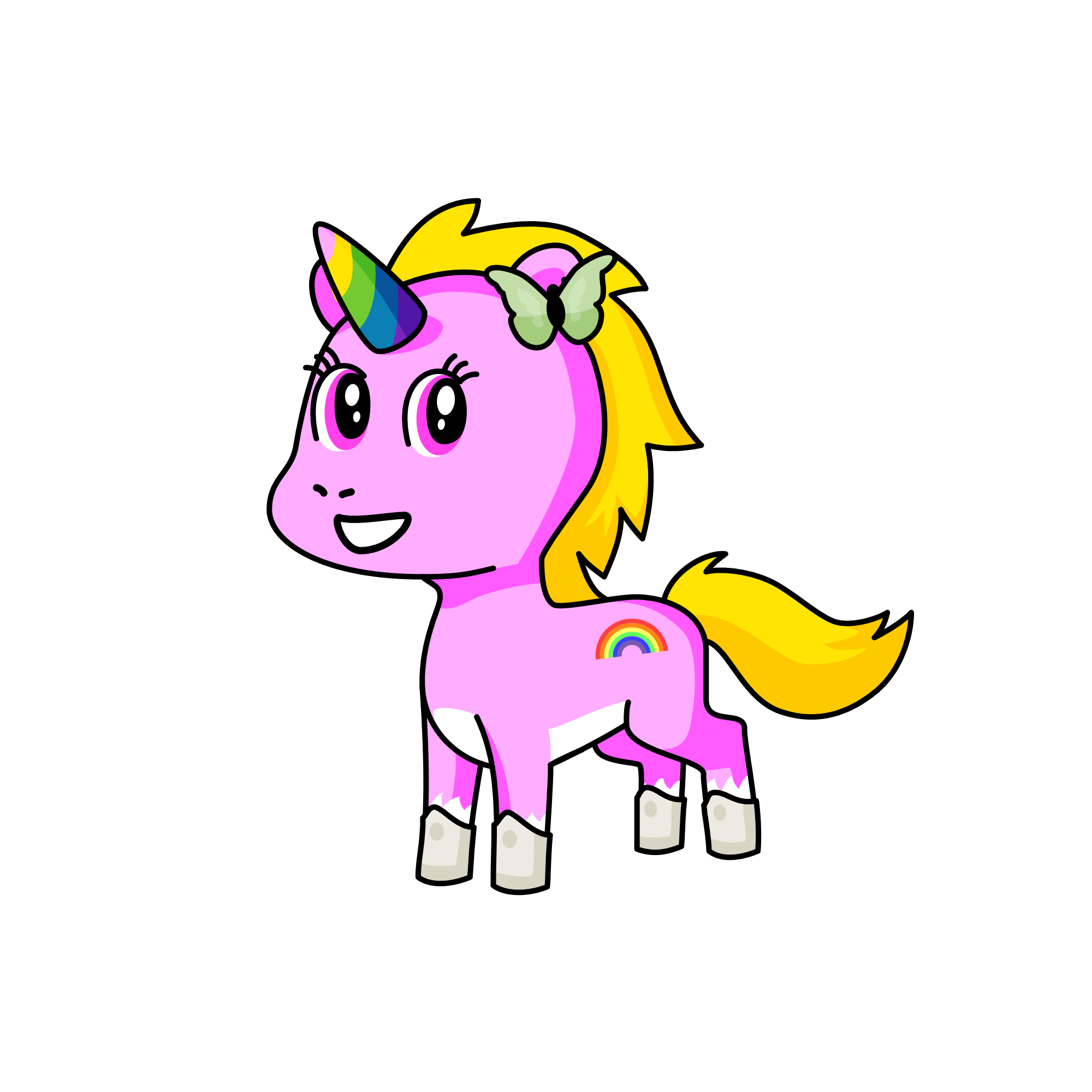 Sky, the unicorn
