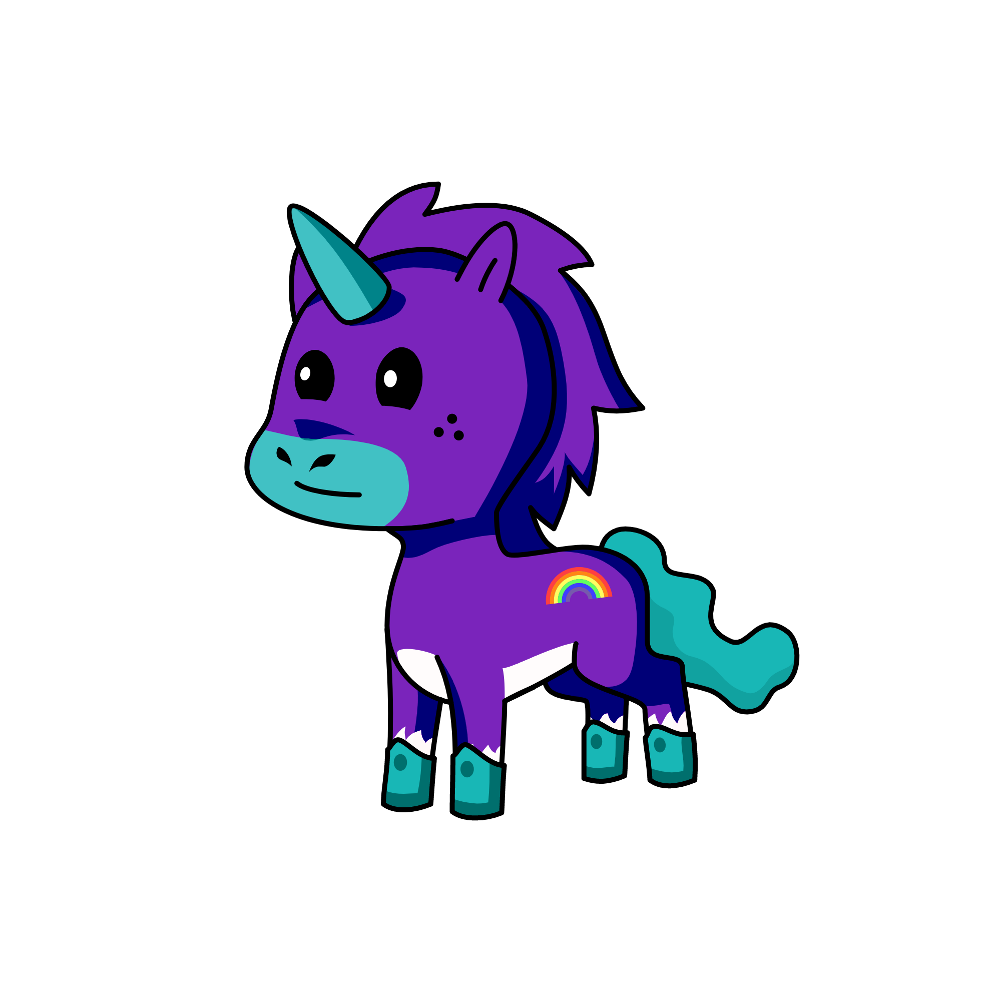 night, the unicorn