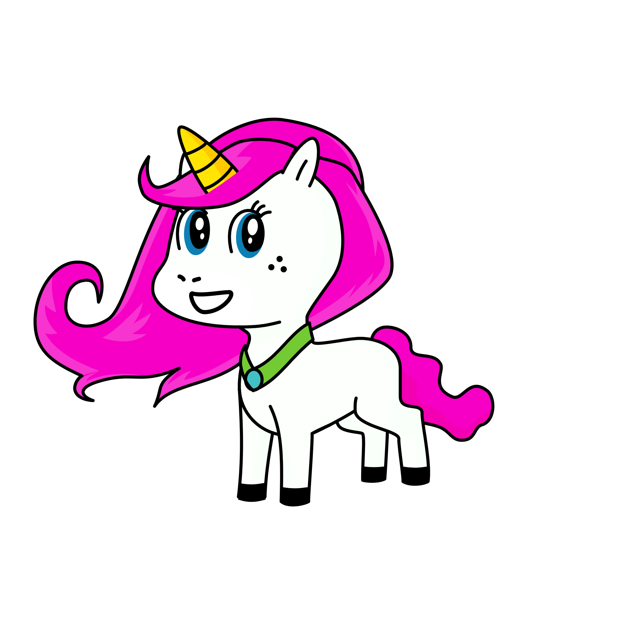 Magic, the unicorn