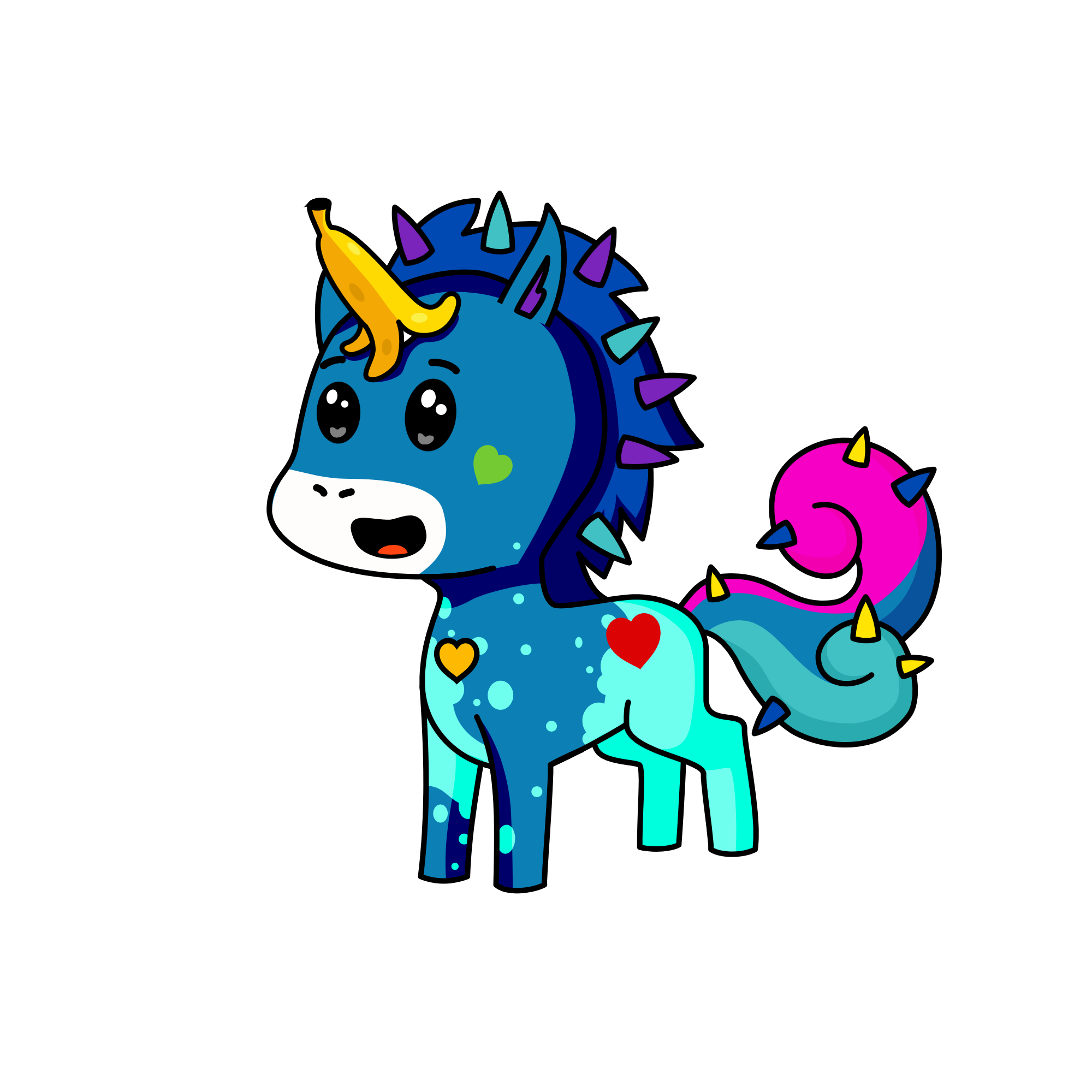 Snickers , the unicorn