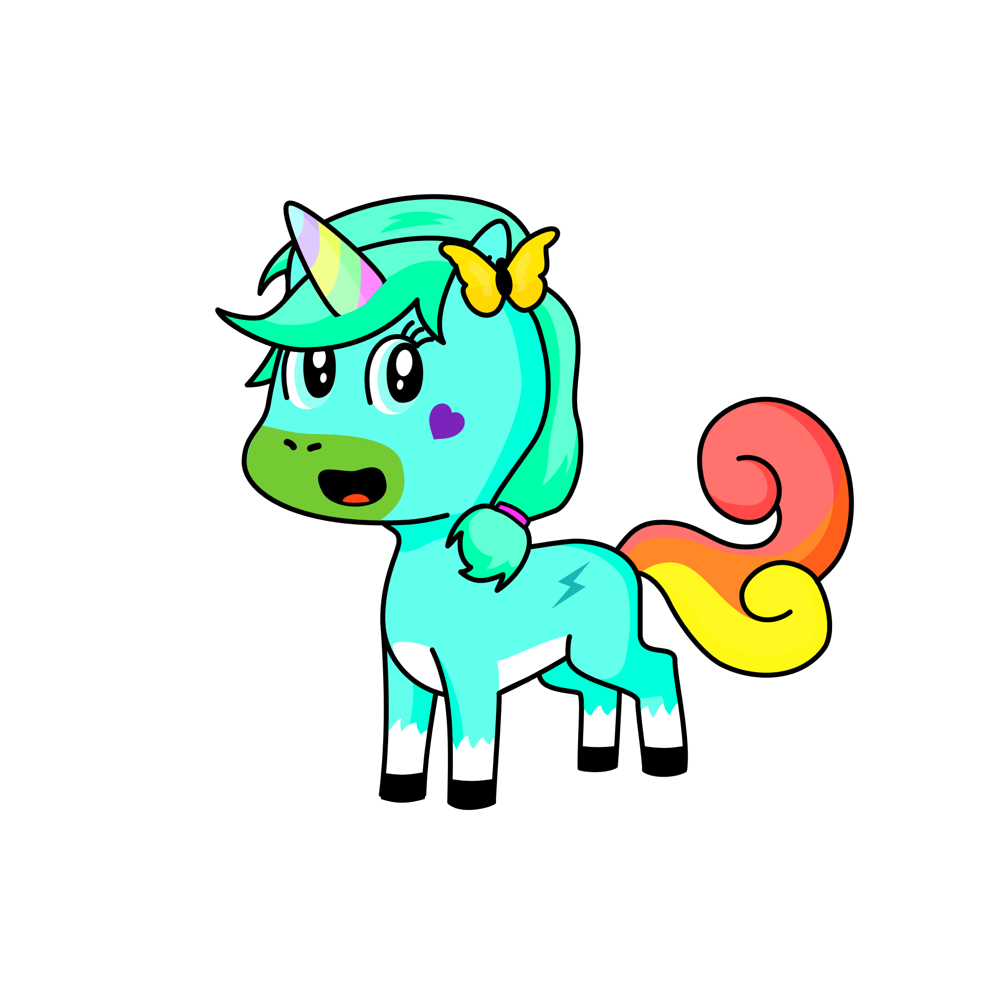 π¦π§πΏππ¦₯π¨ππππ¦π, the unicorn