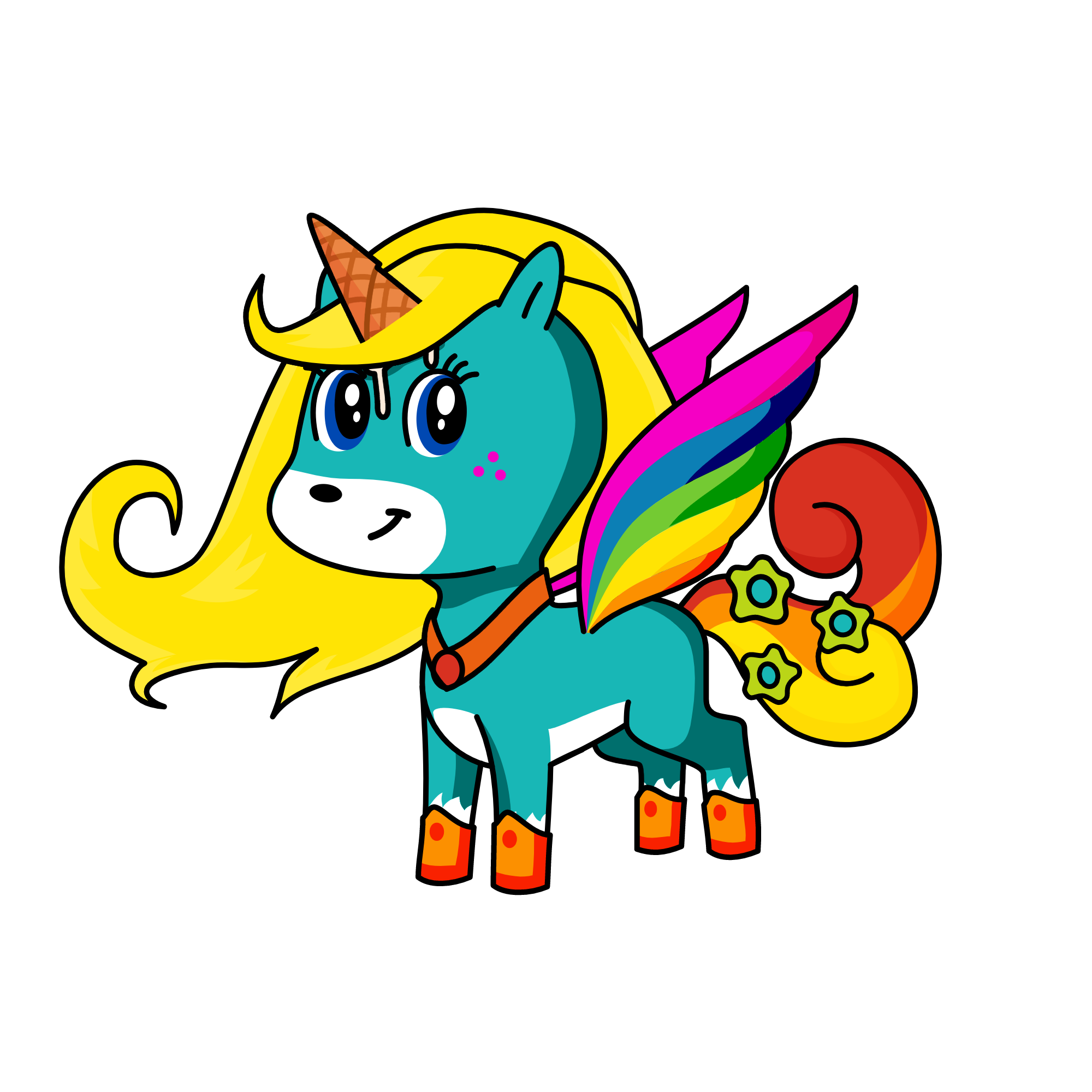 arco -ires, the unicorn