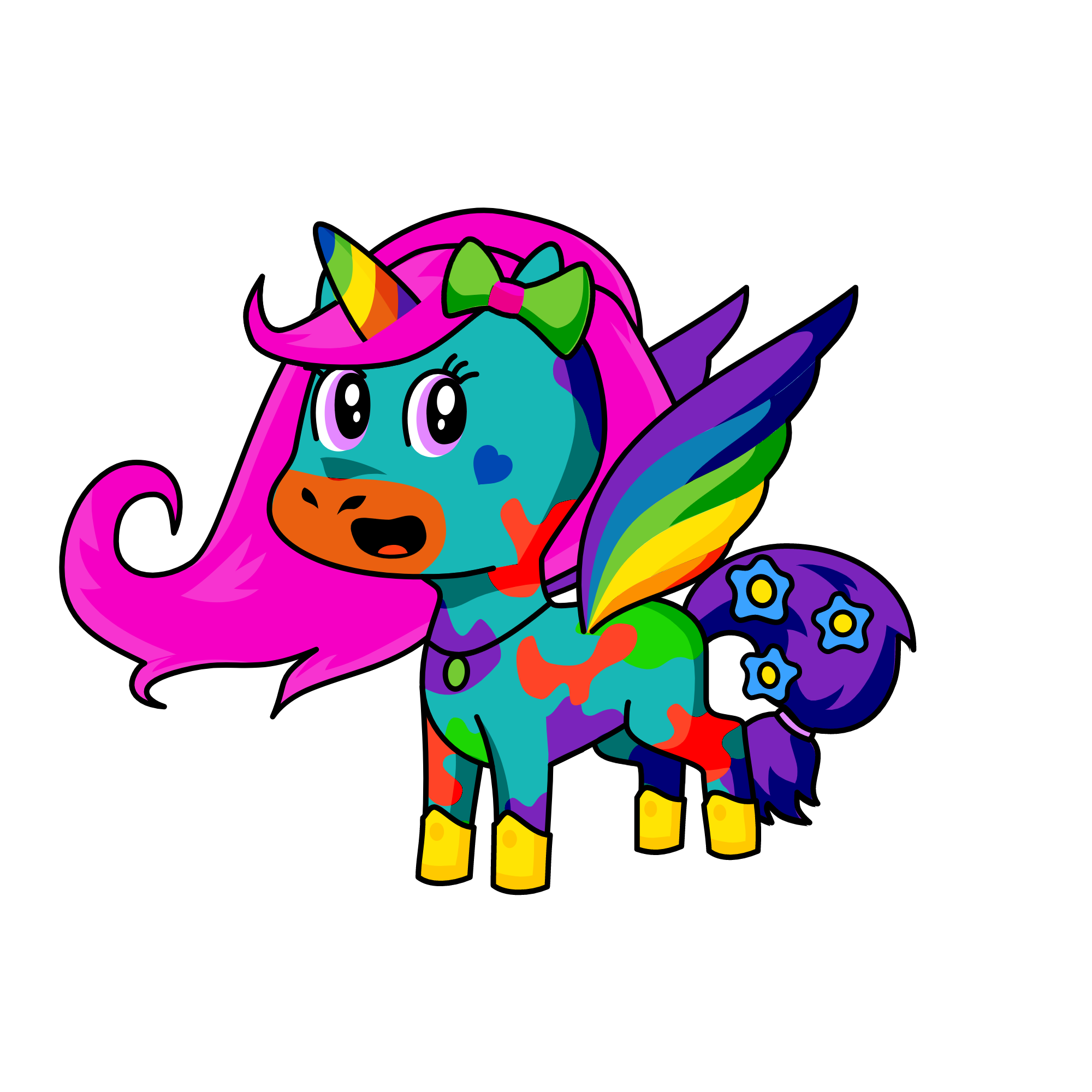 sailin, the unicorn