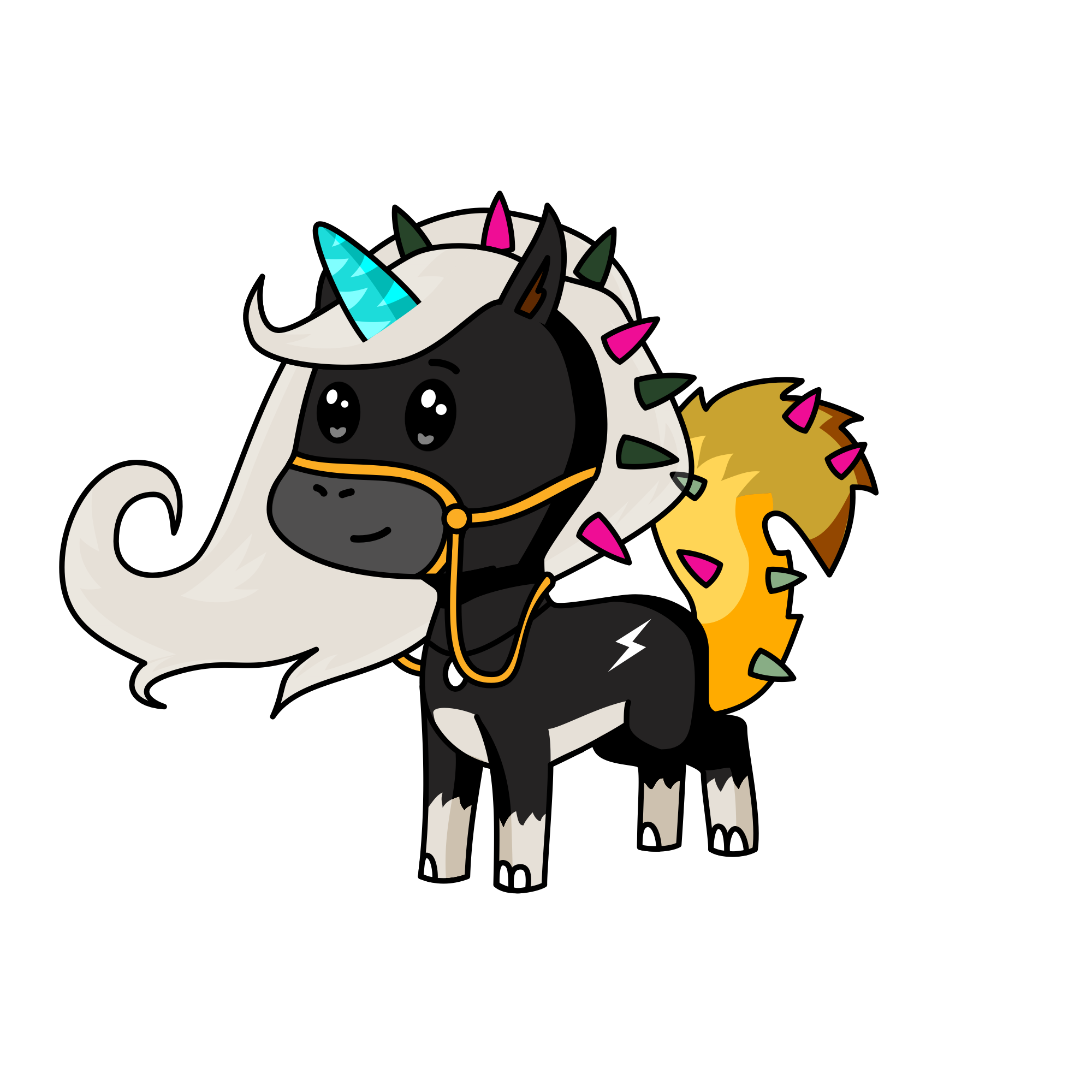 Foxy, the unicorn