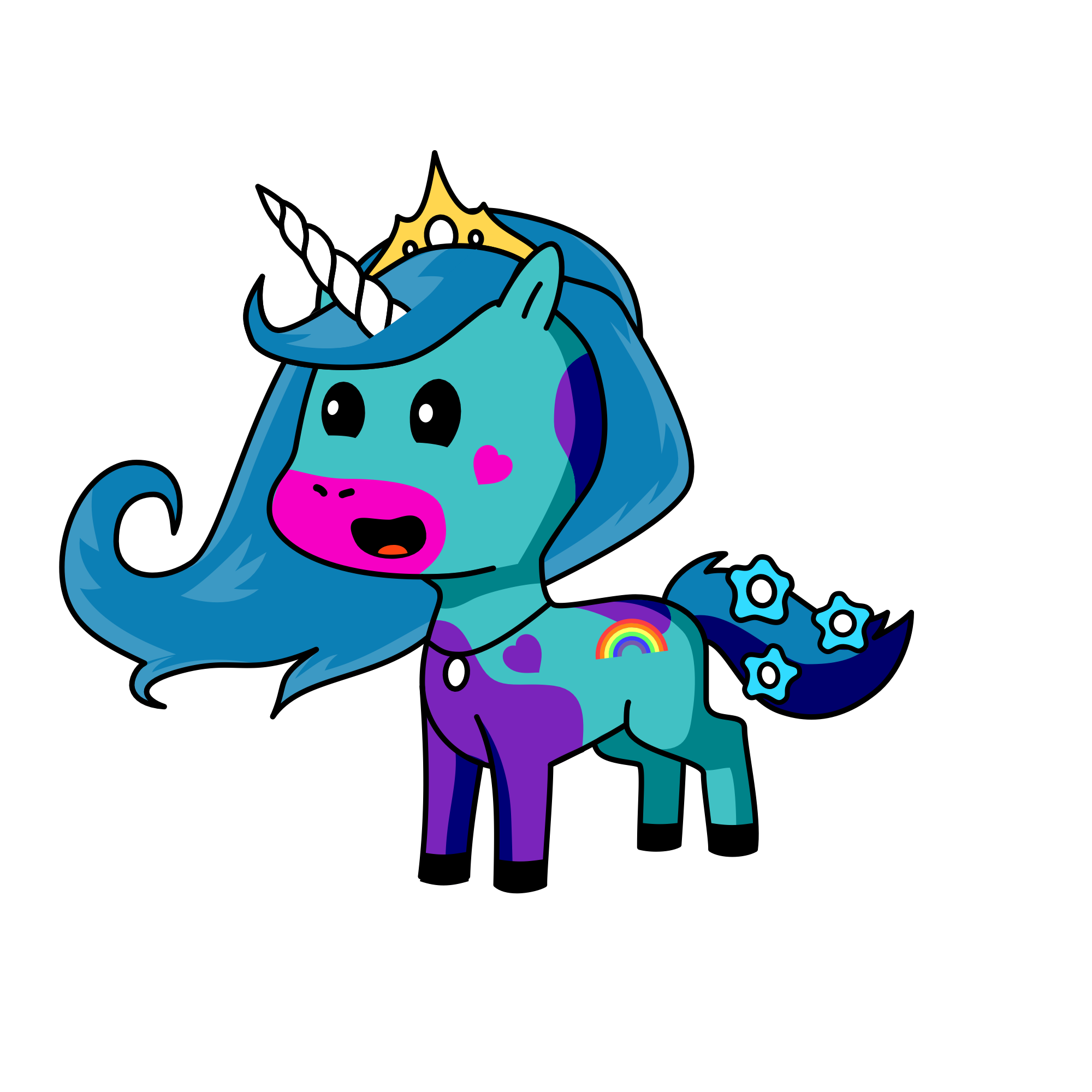 Crystal , the unicorn
