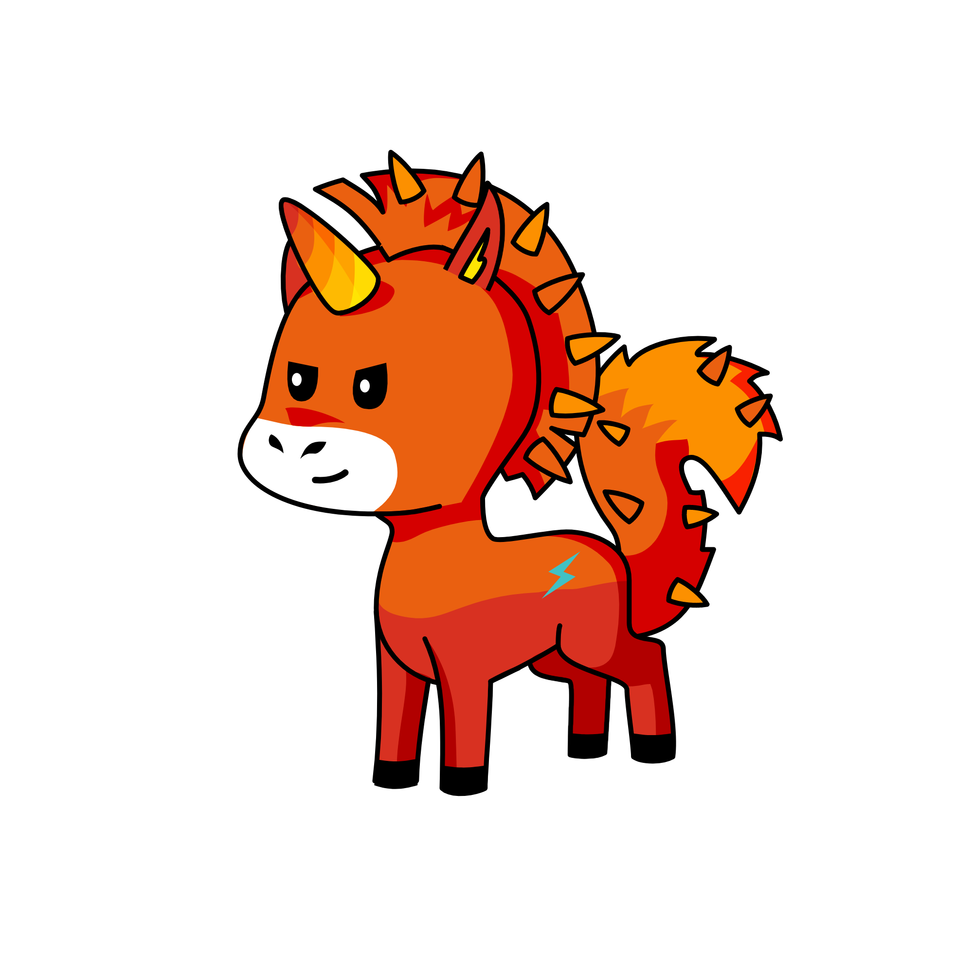 9, the unicorn