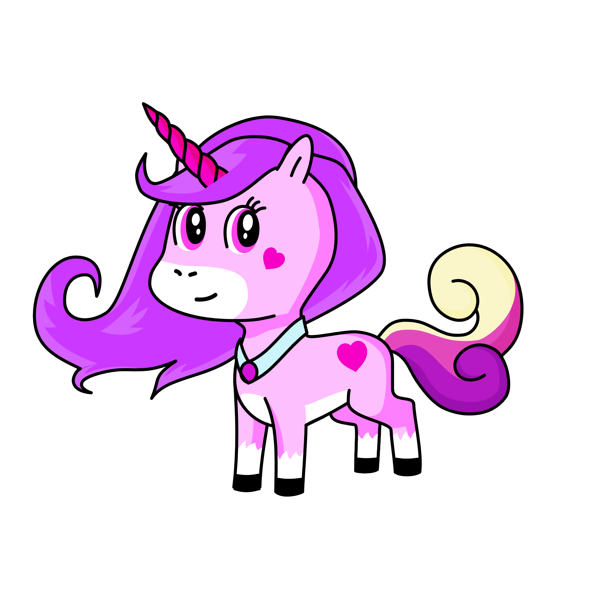 cool, the unicorn