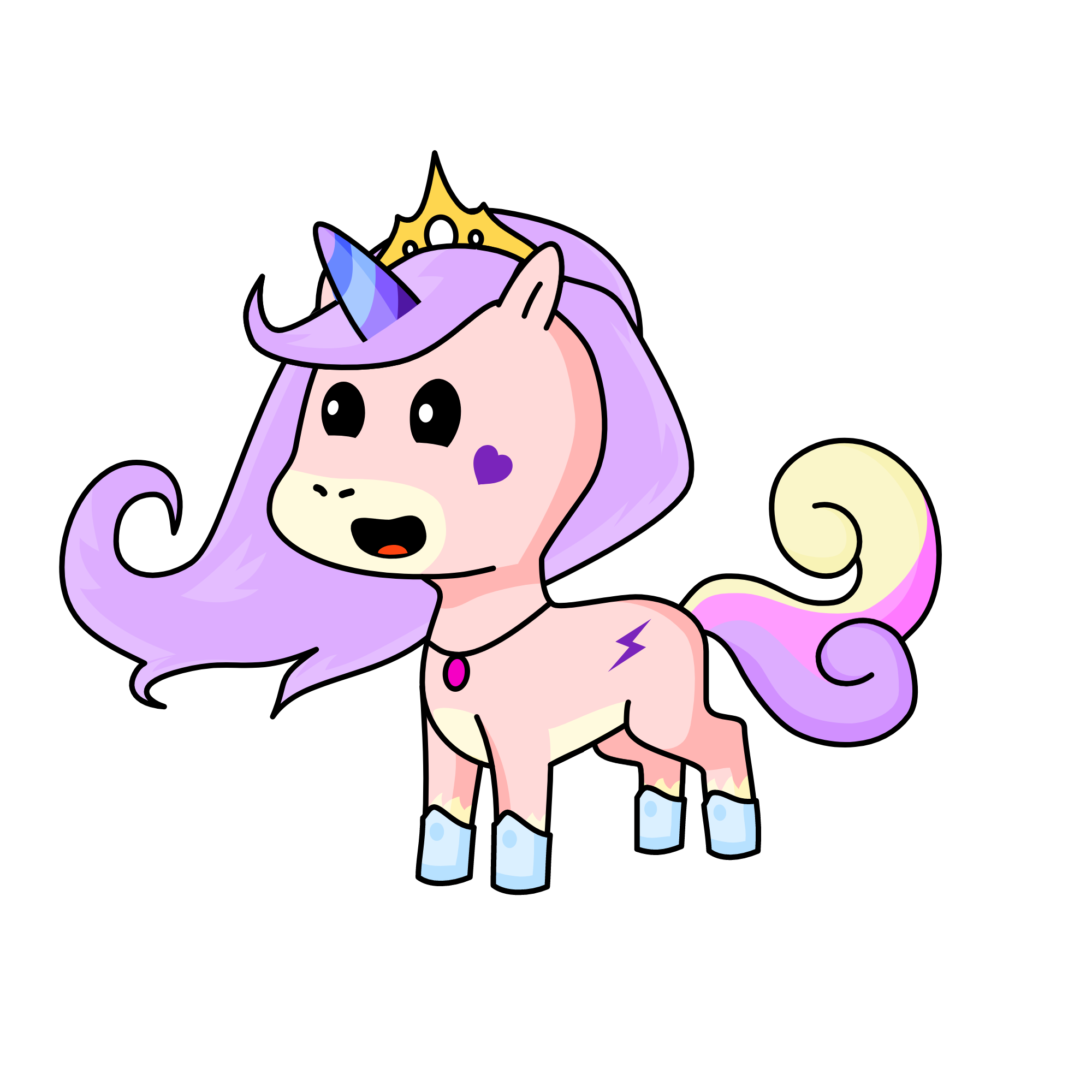 purpur, the unicorn