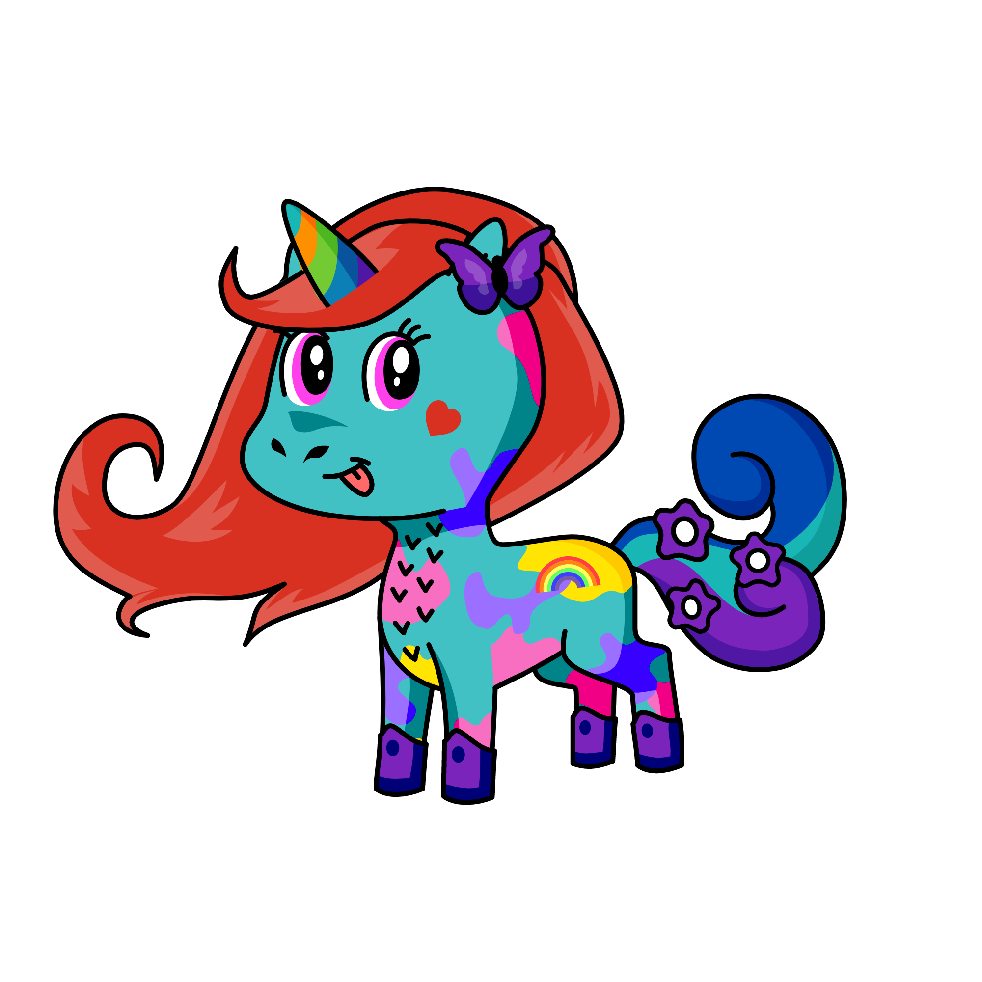 Darling, the unicorn
