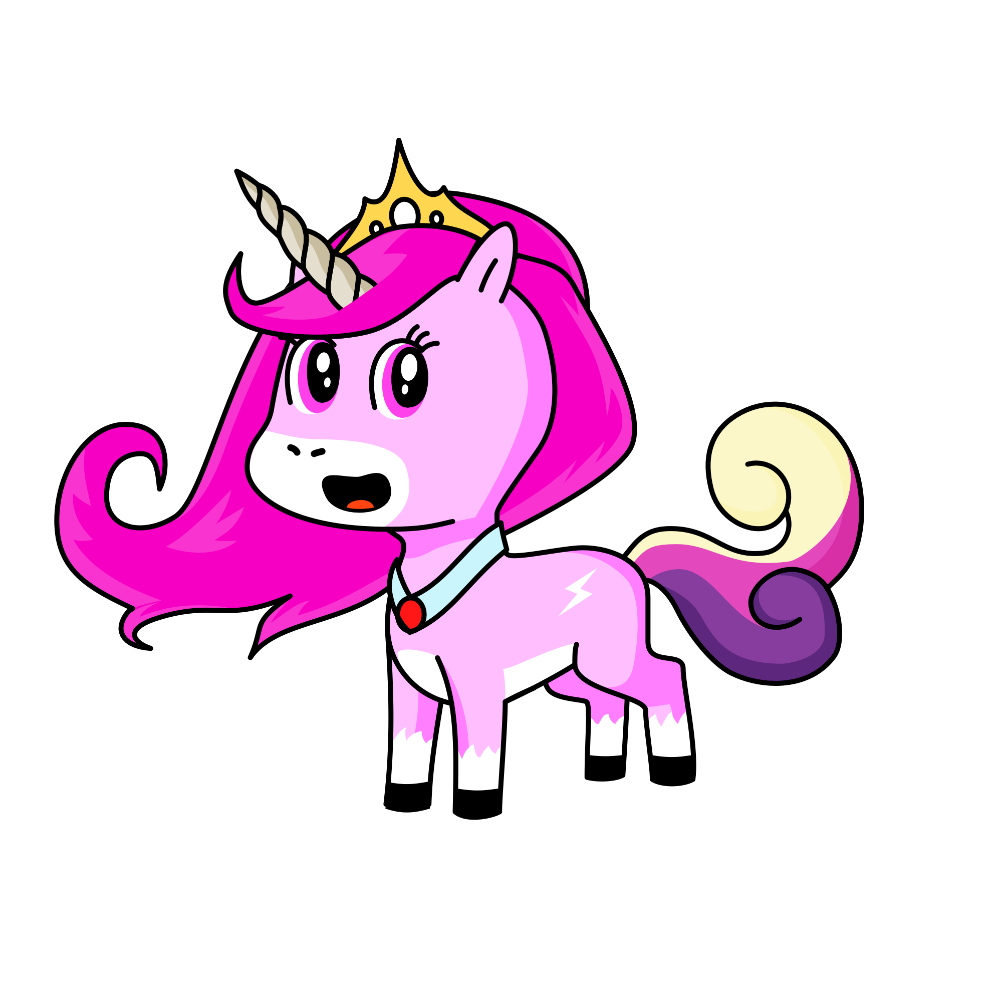 Lightning 🌩 , the unicorn