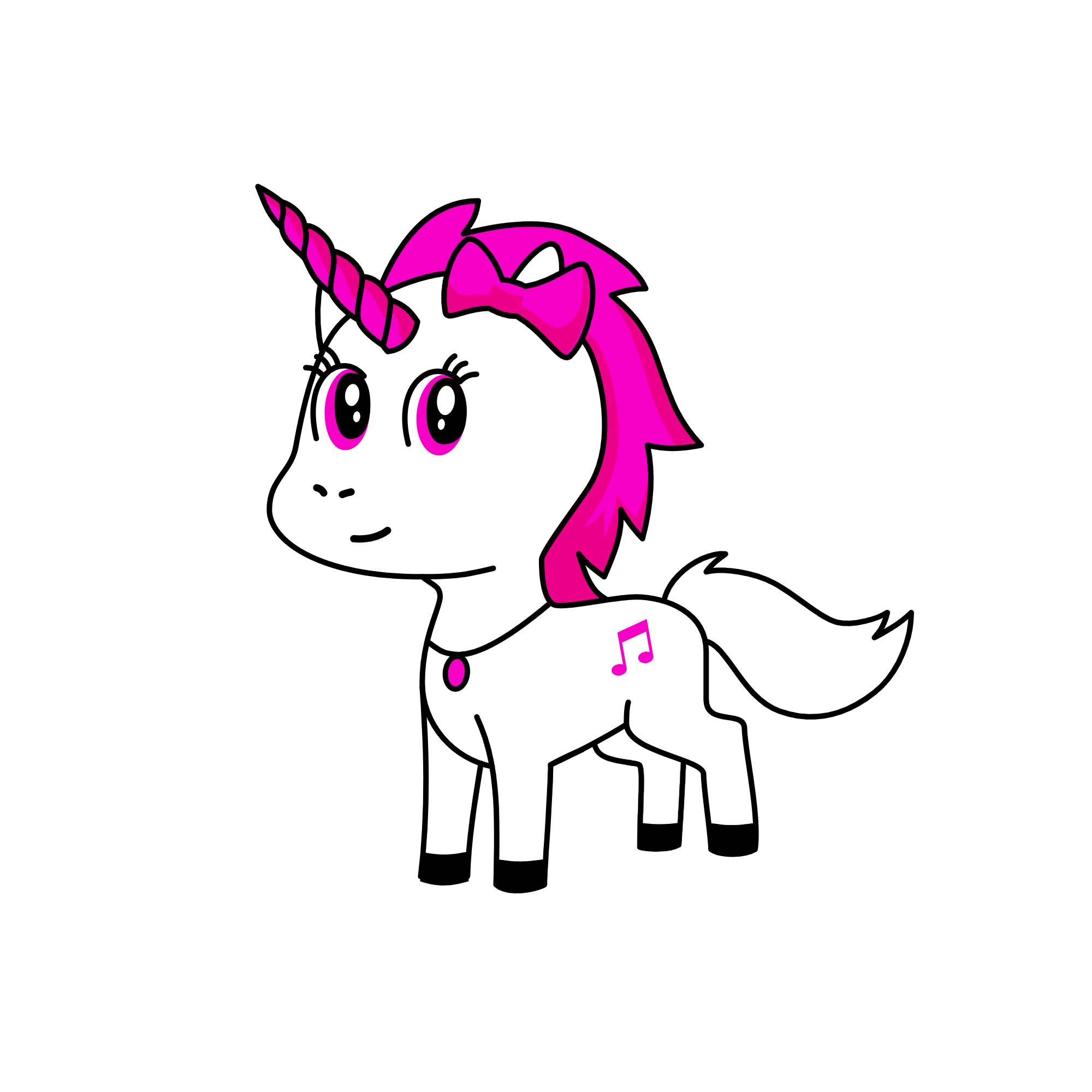 Emerald, the unicorn