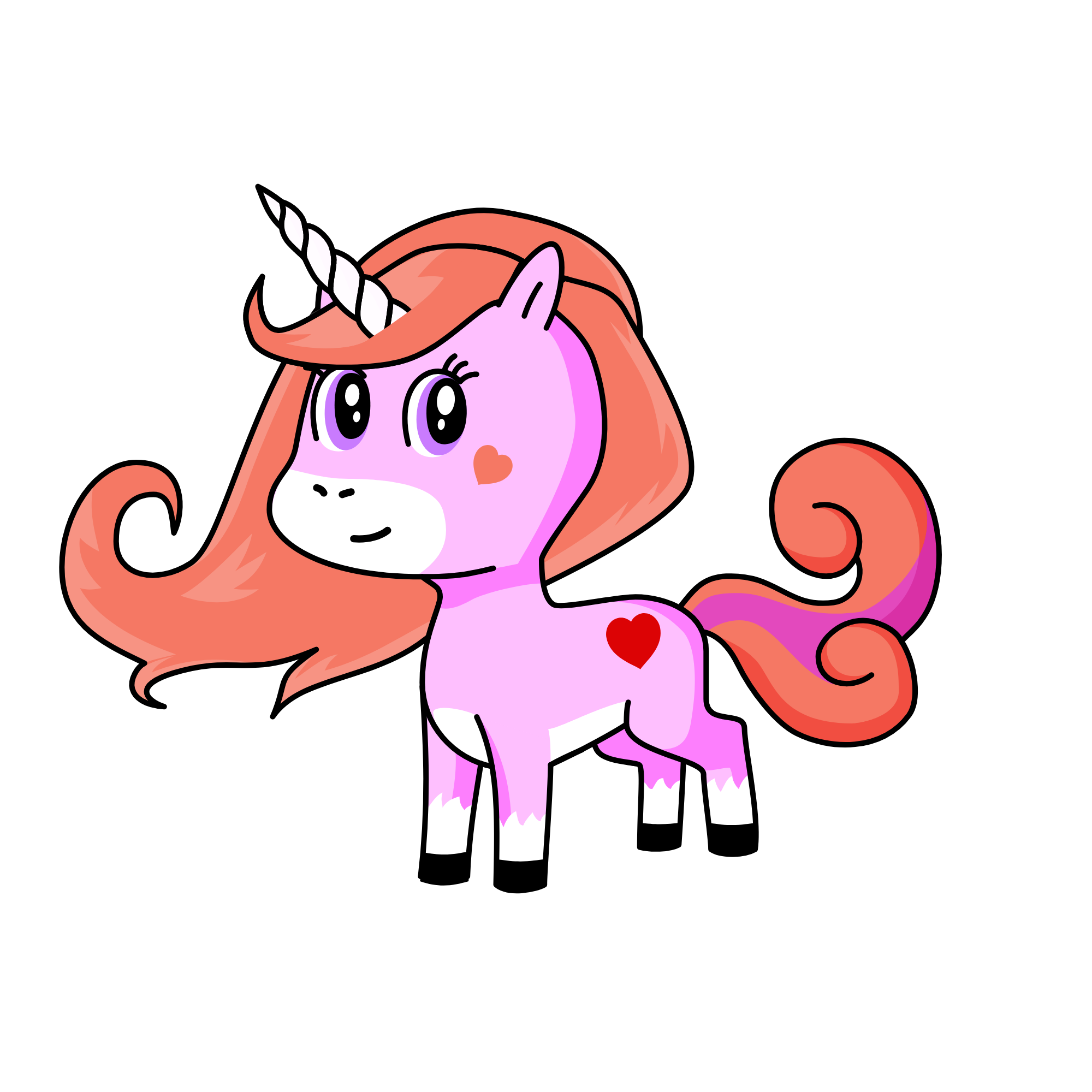 Lucy Lucia, the unicorn