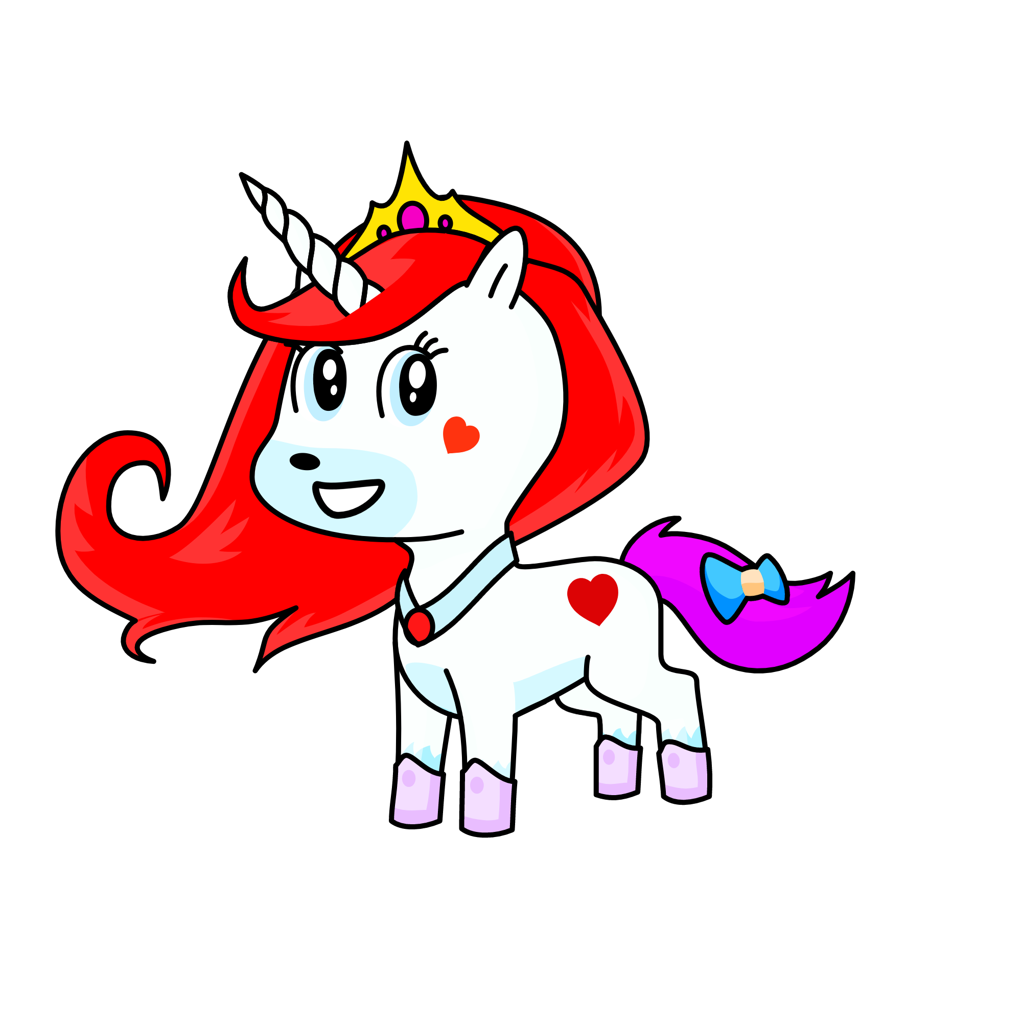 princess, the unicorn