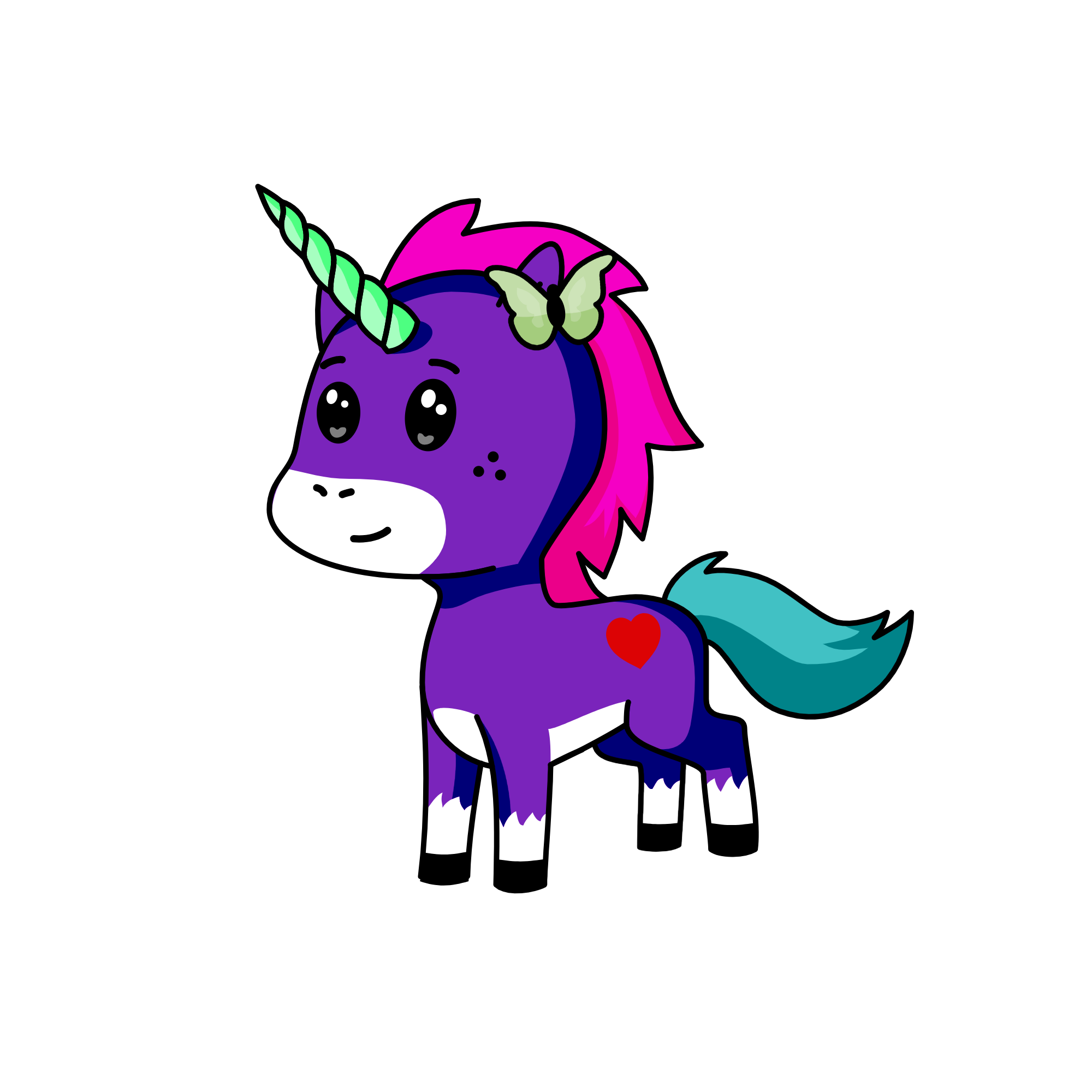 ESTHELA, the unicorn