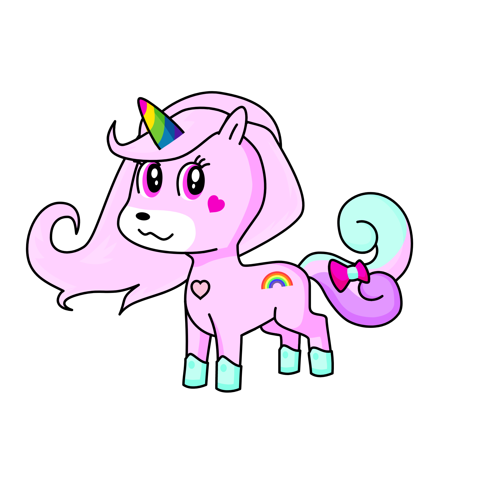 Uni Love, the unicorn