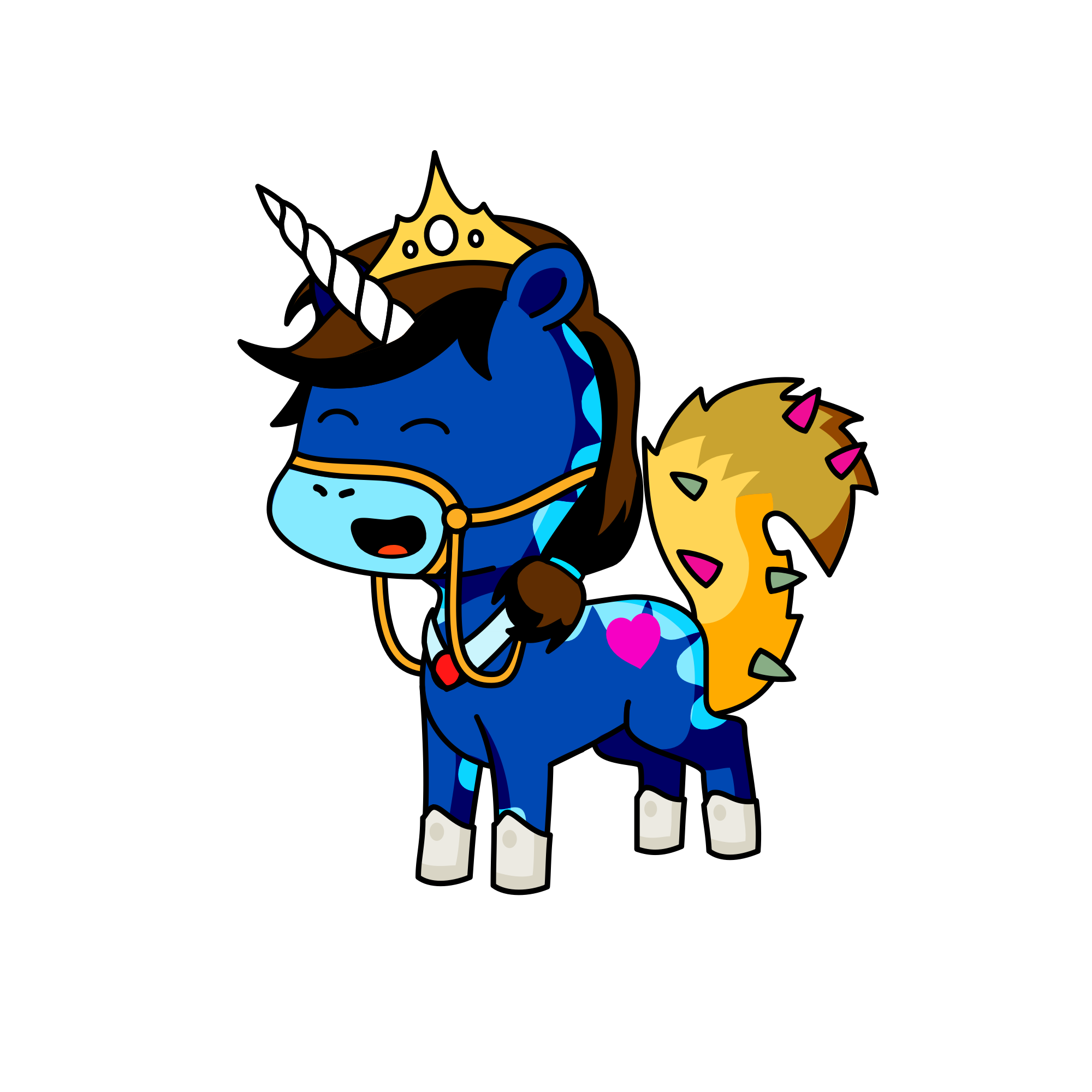 Snowela, the unicorn
