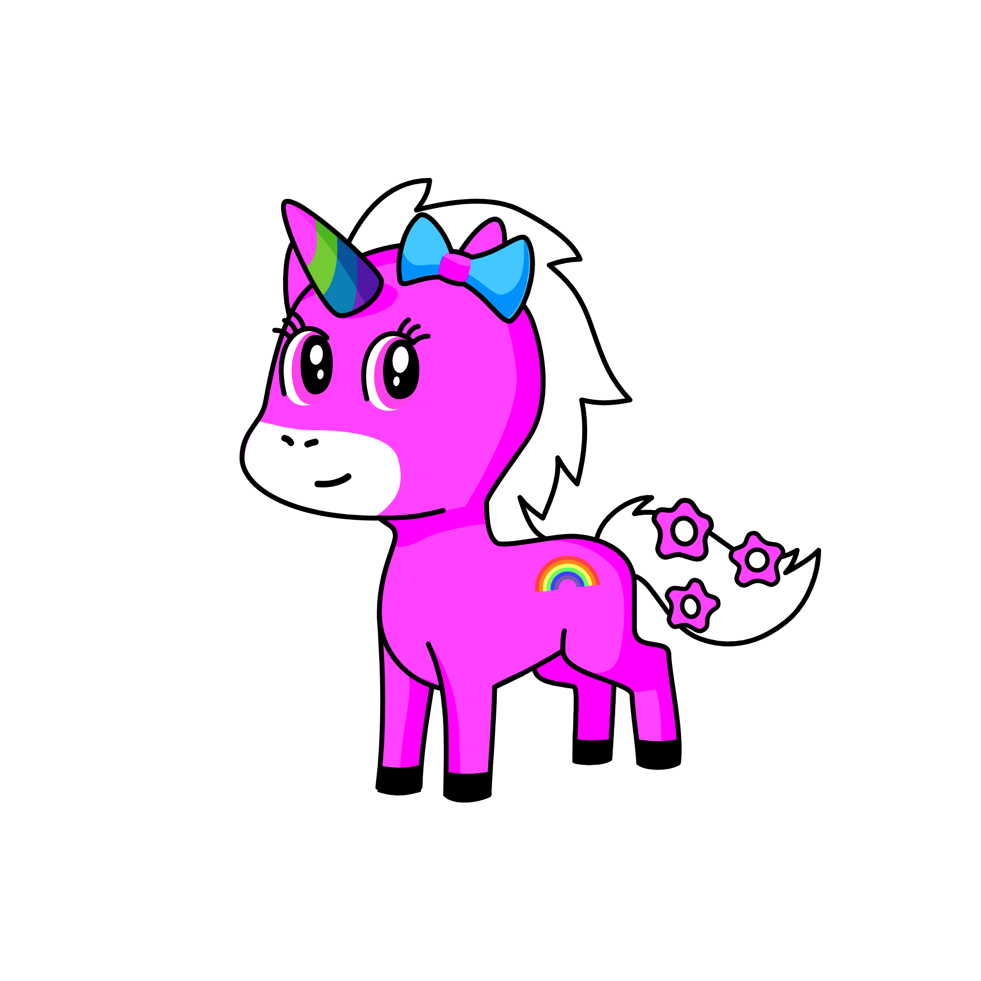 unicorn rose, the unicorn