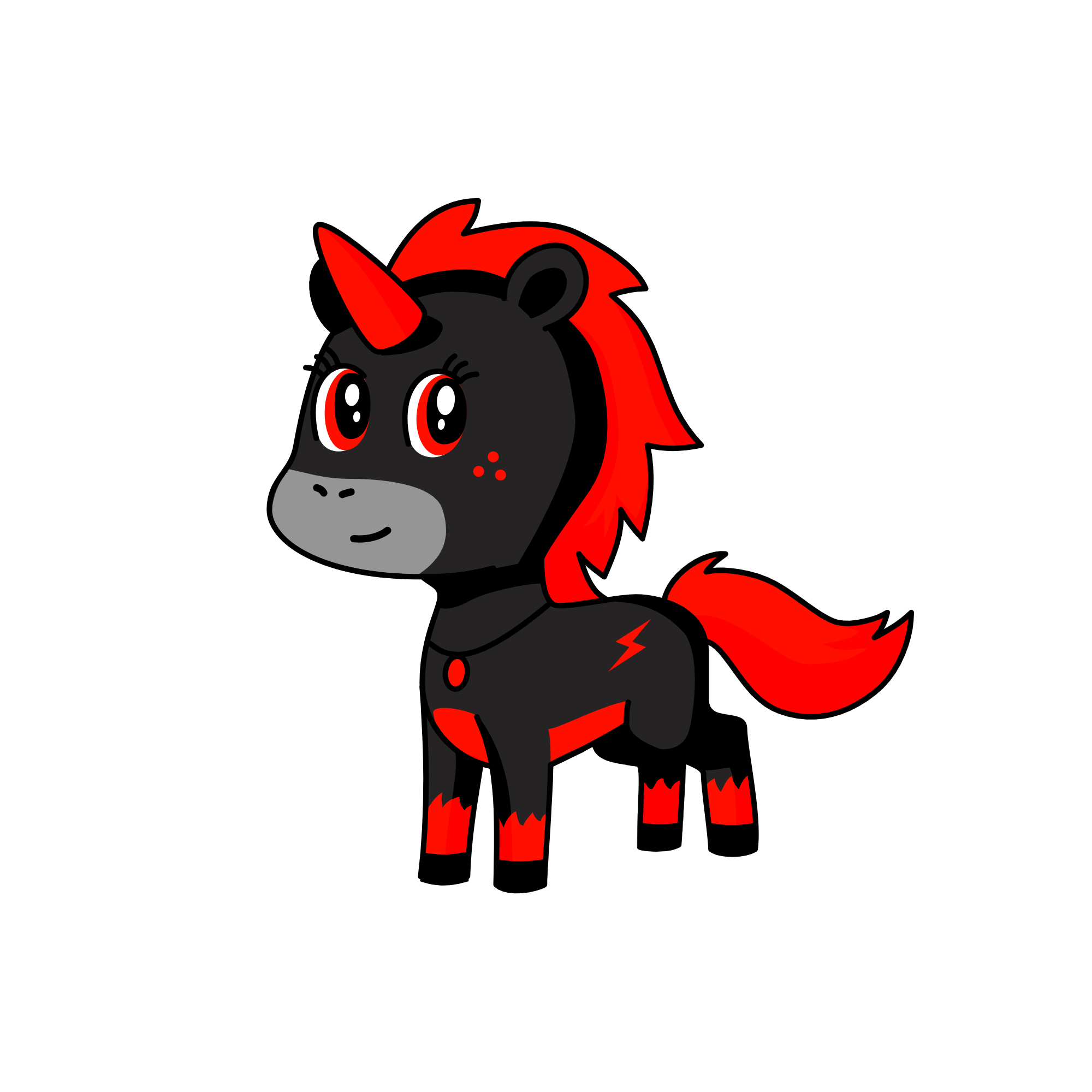 Evil Unicorn (Adopt me), the unicorn