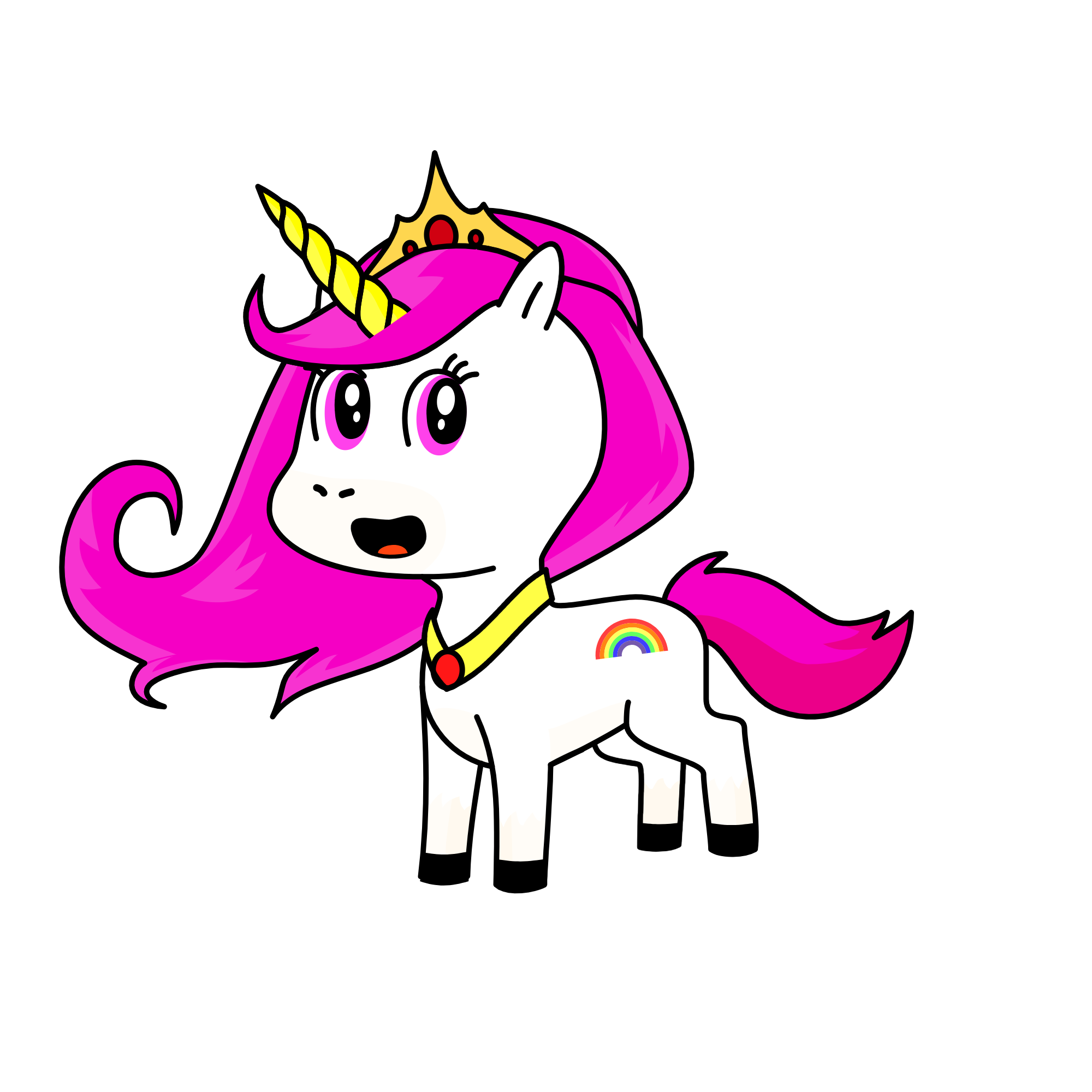 Fiona, the unicorn