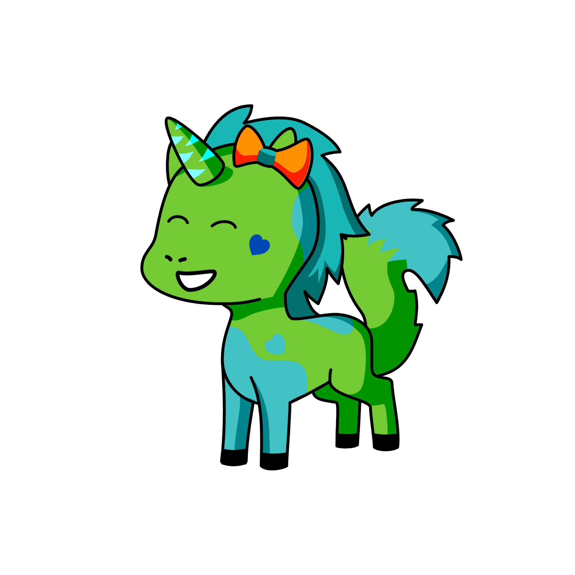 Fox, the unicorn