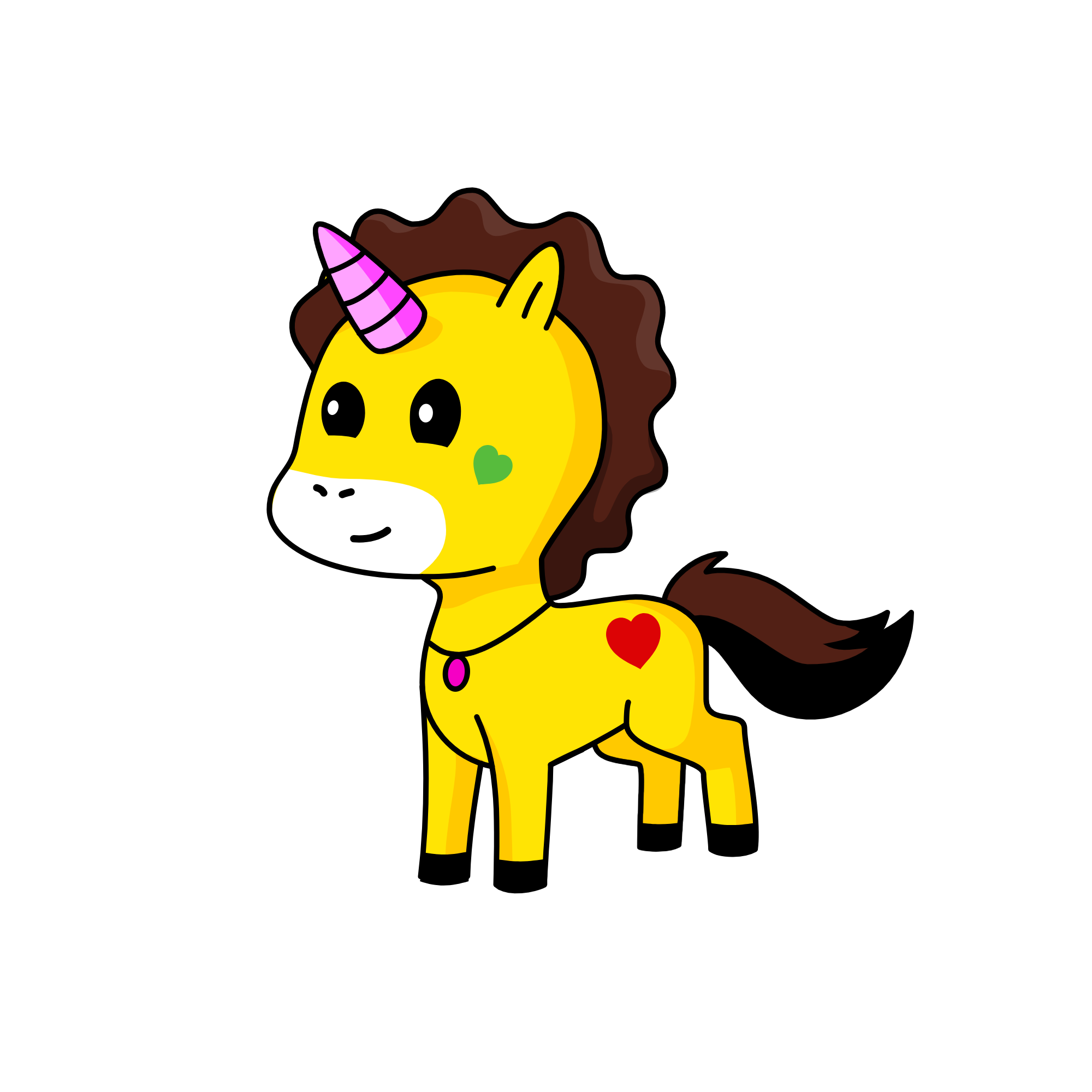 Sunshine, the unicorn