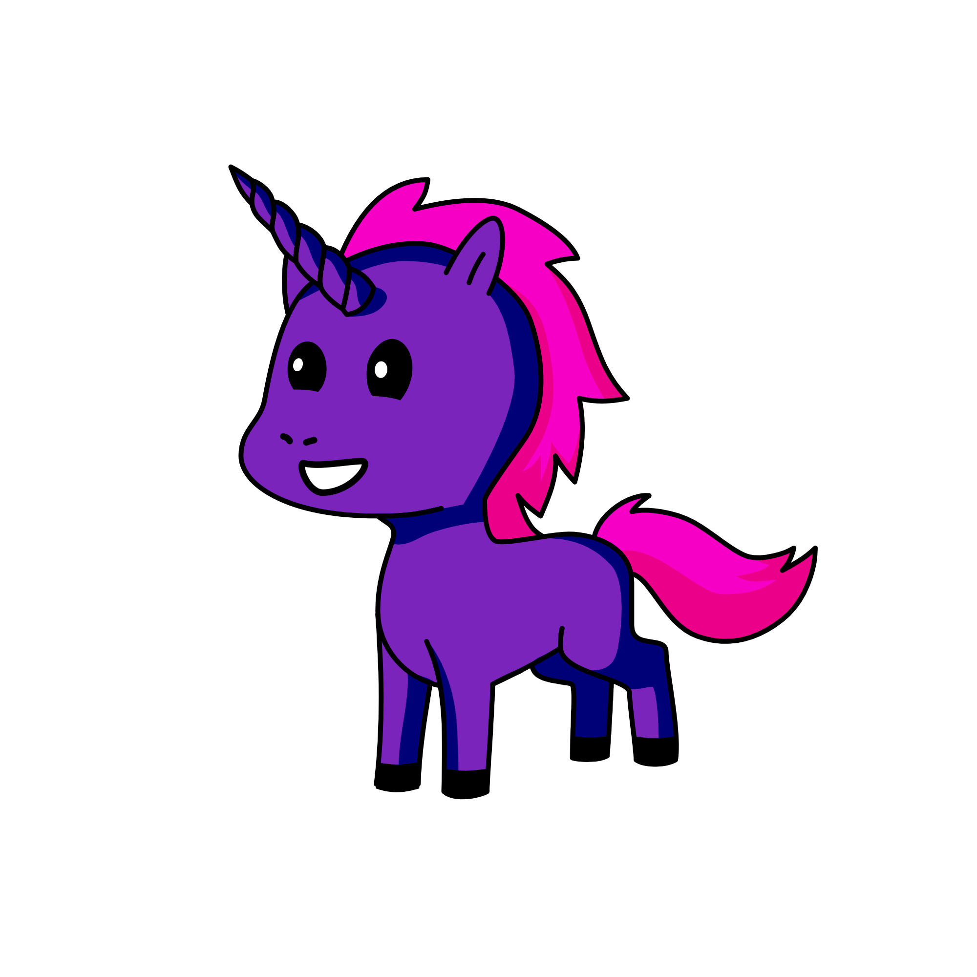 Twilight sparkle from my little pony, the unicorn