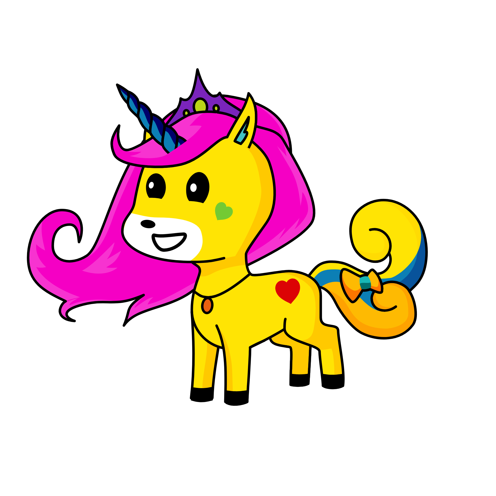 Rocky, the unicorn