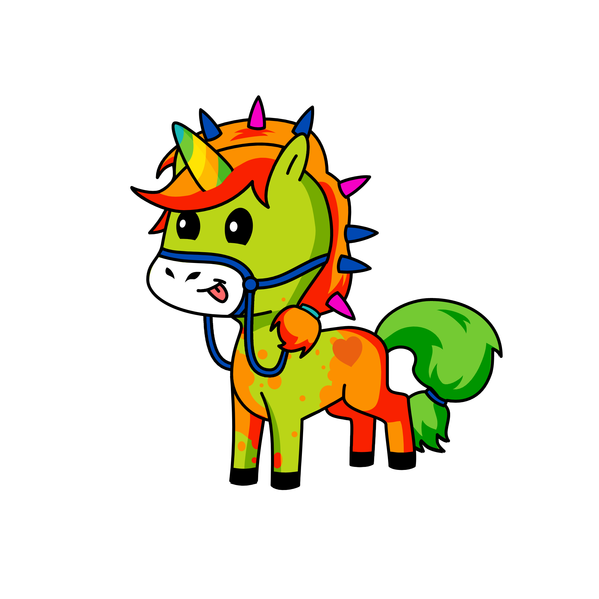 sporky spunky, the unicorn