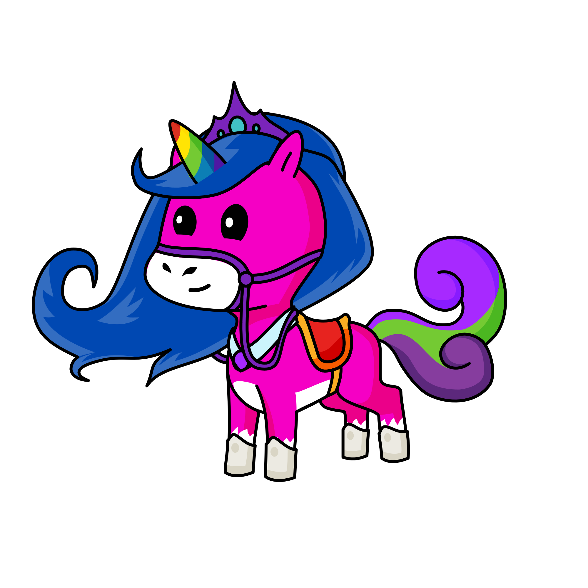 Moonshine, the unicorn