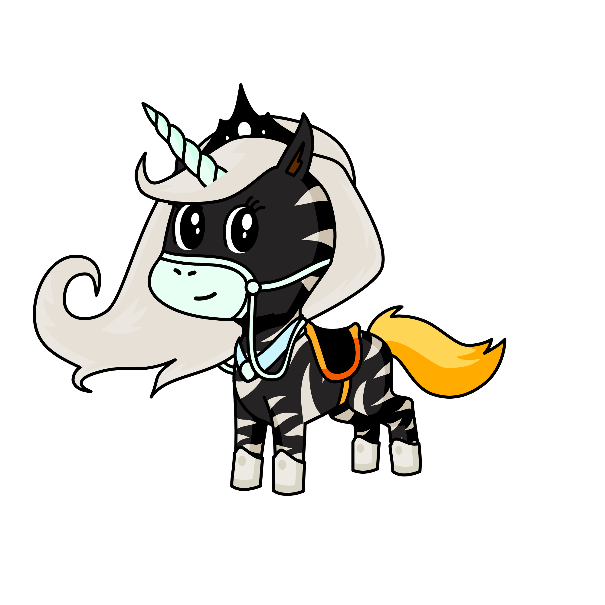 Snow, the unicorn