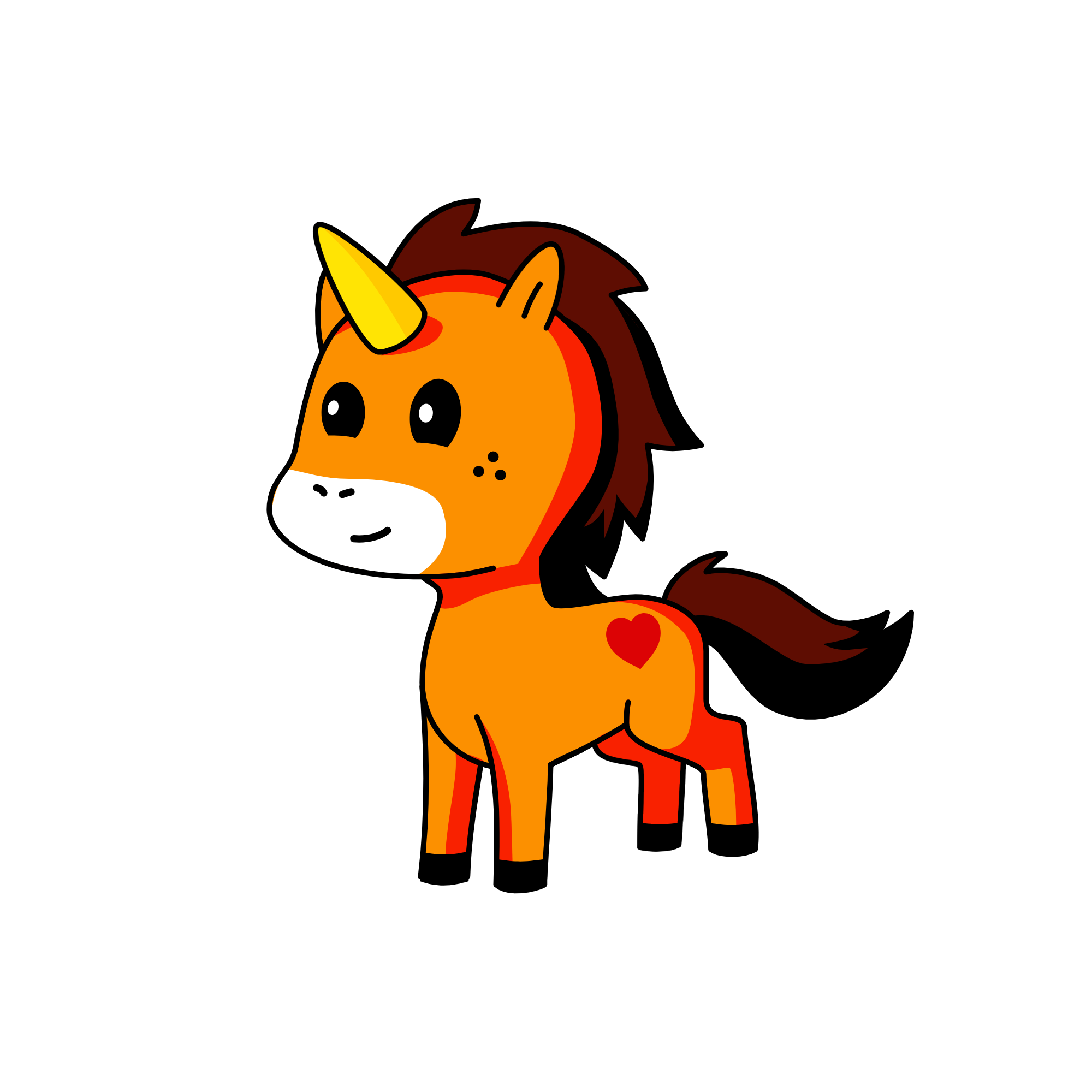 Sweetie, the unicorn