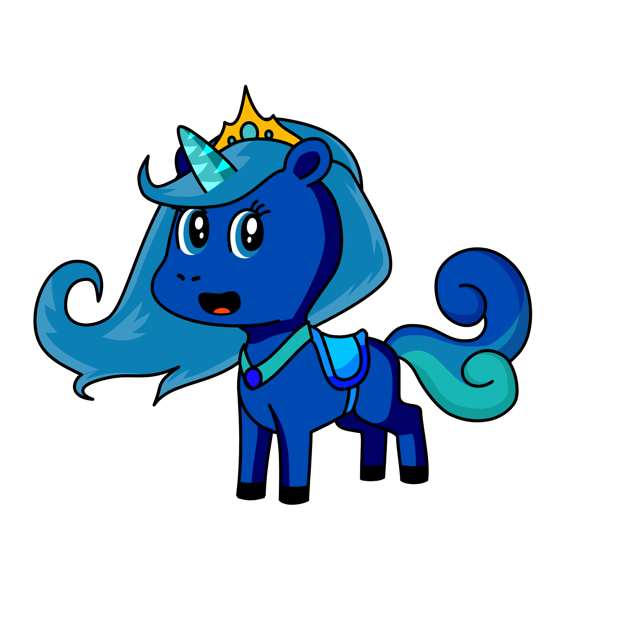 Elsa wicy, the unicorn