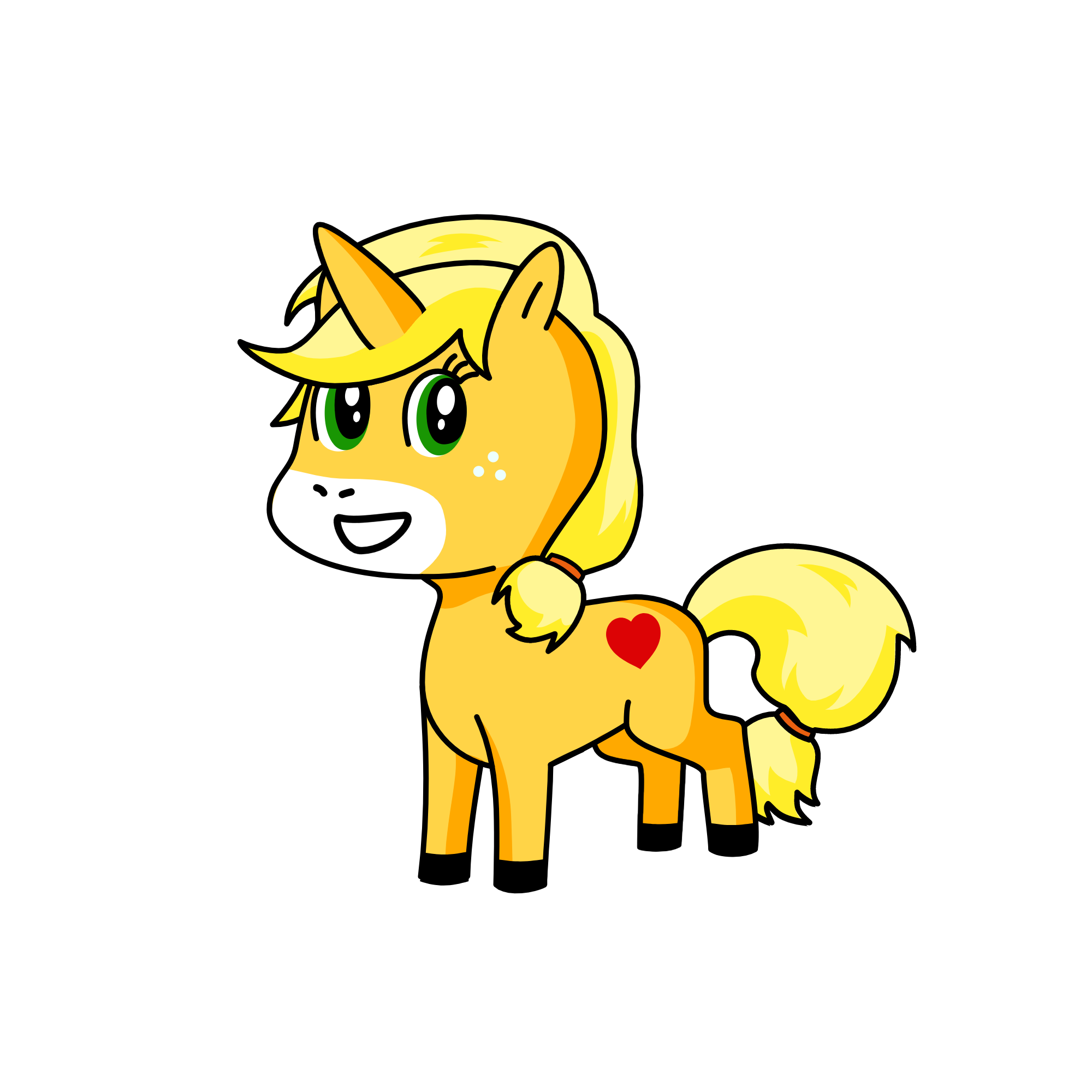 Apple Jack, the unicorn