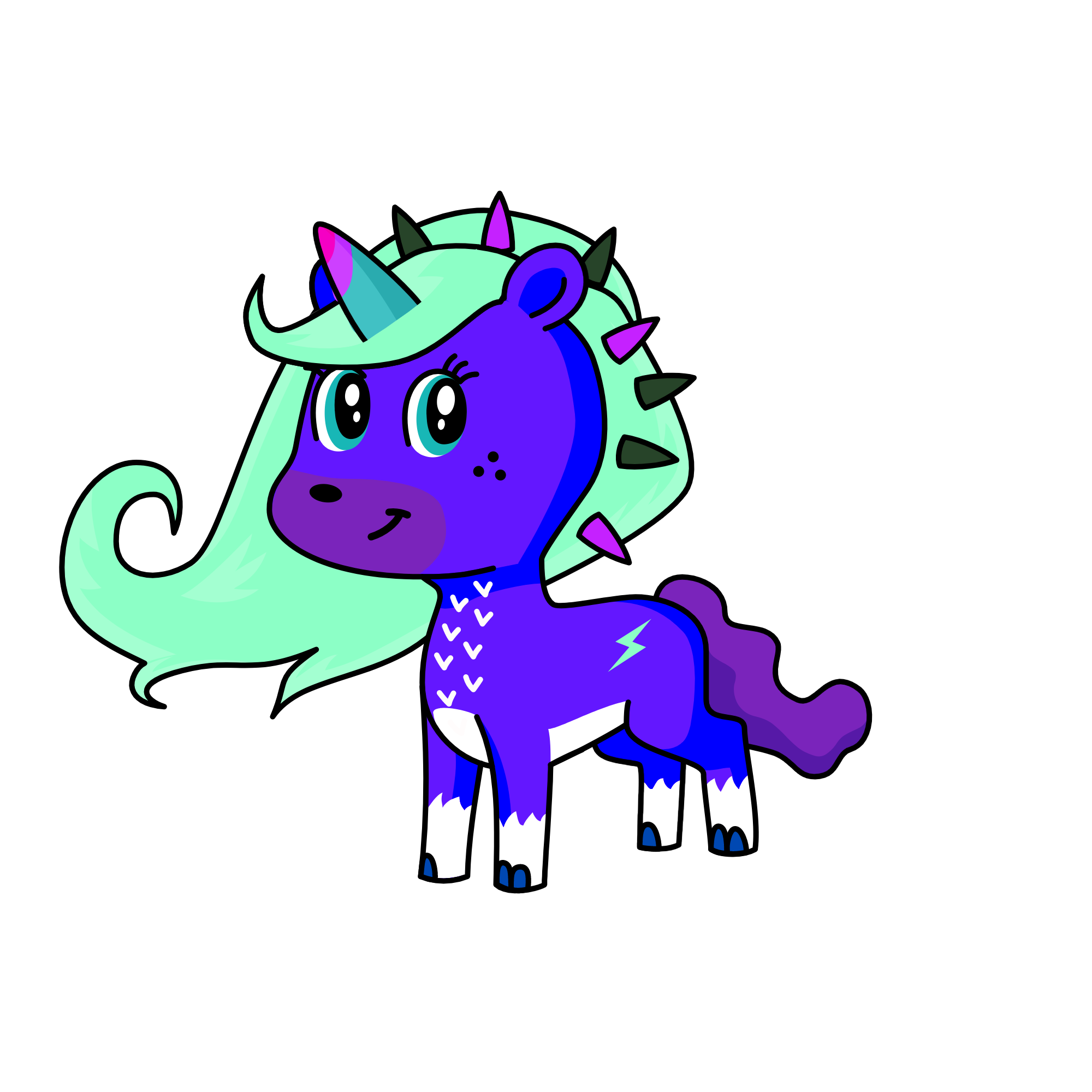 D.J the UNICORN!, the unicorn