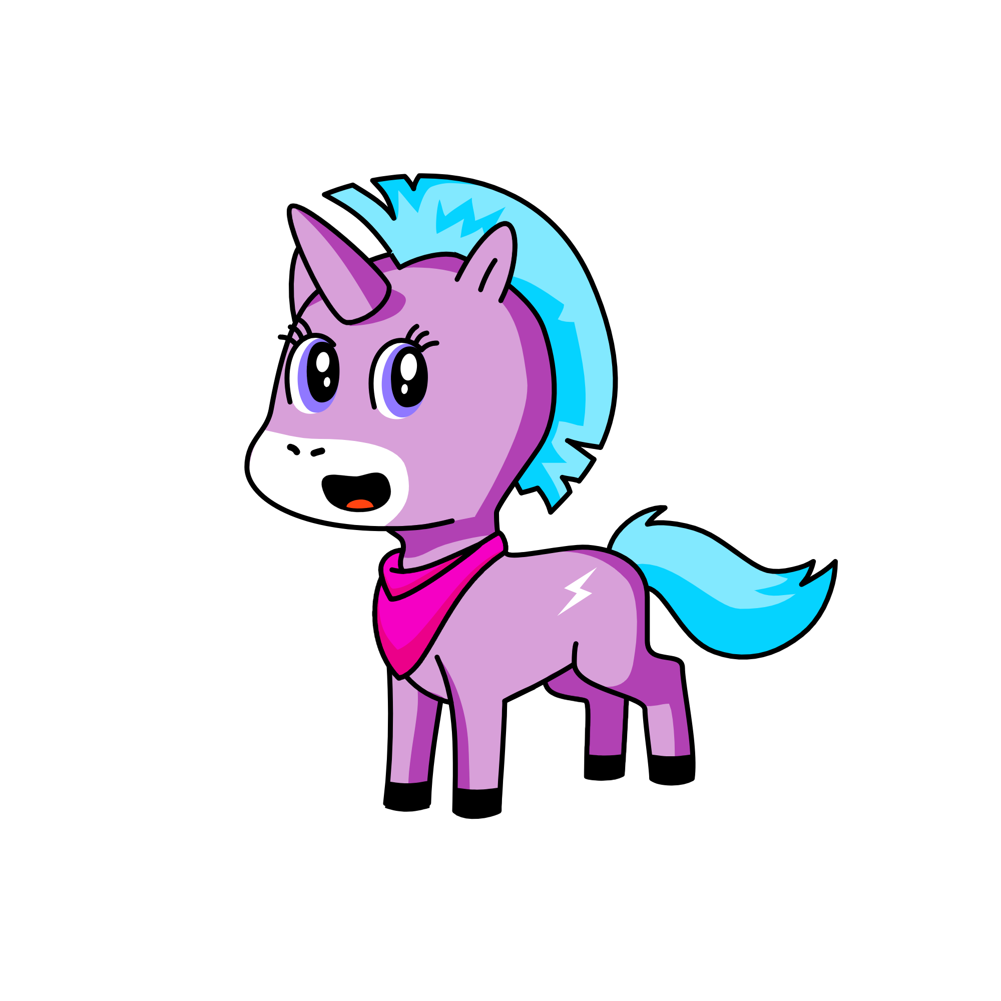 Heat quick, the unicorn