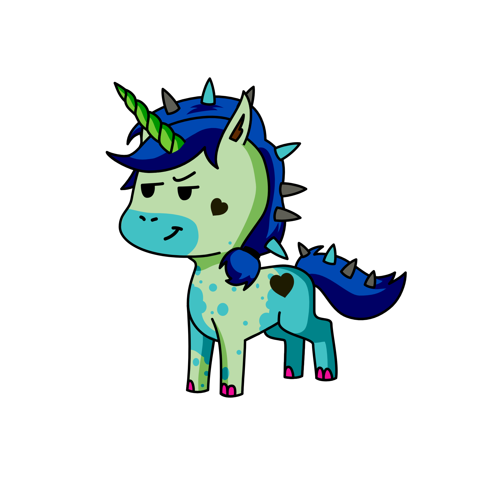 coal, the unicorn