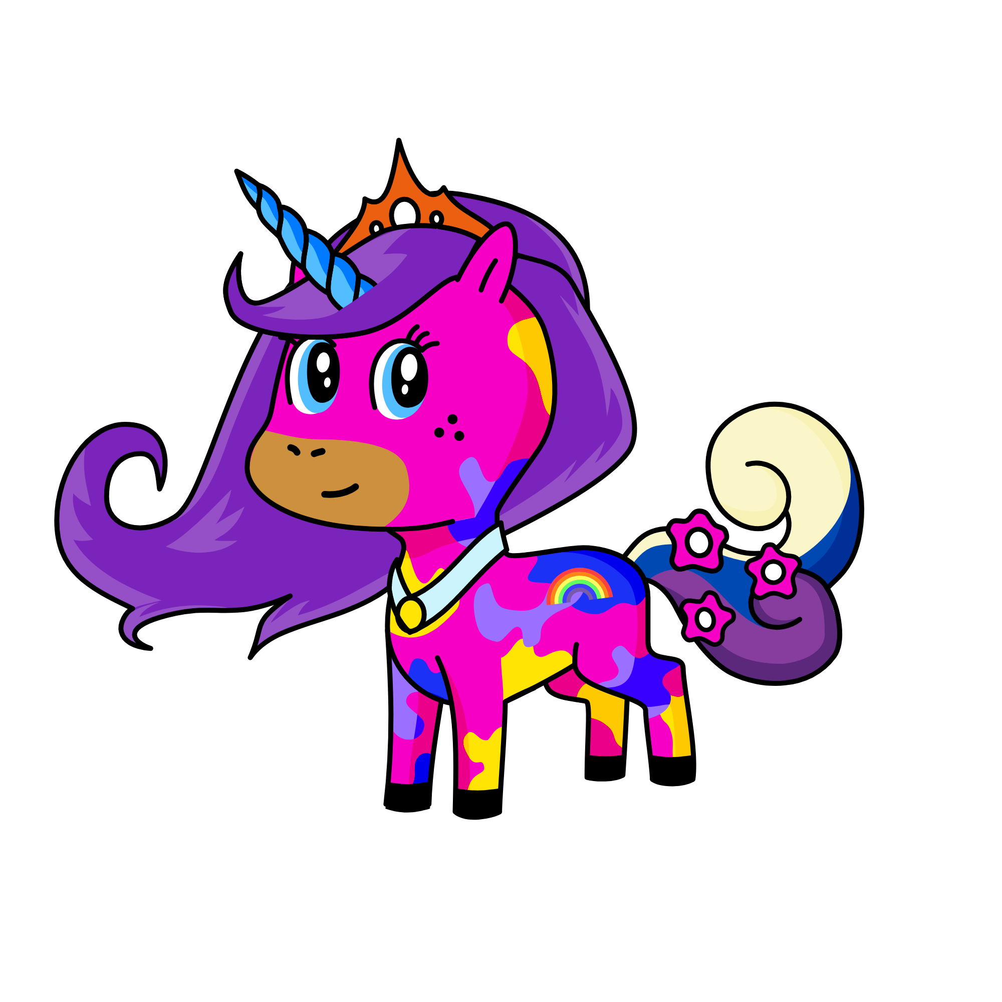 Cutiepie, the unicorn