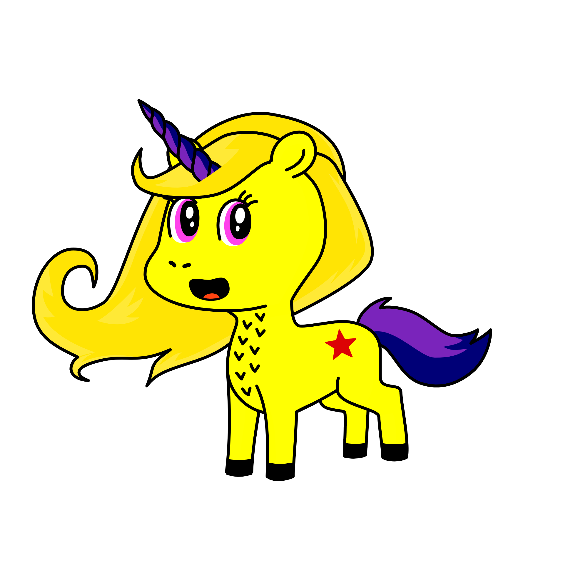 nisrine, the unicorn
