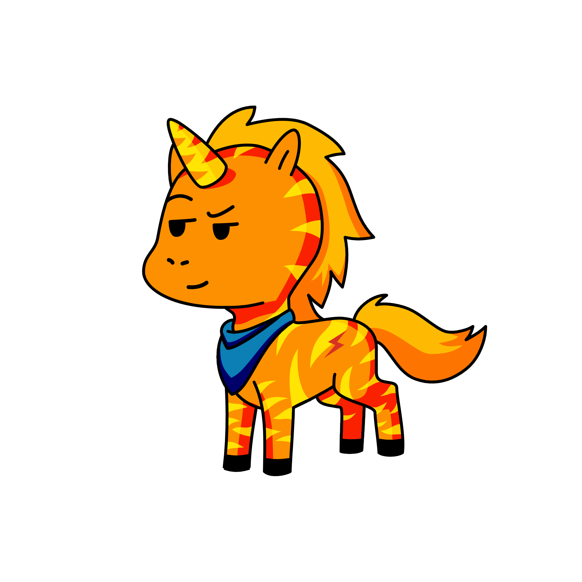 Spark (fire element) , the unicorn