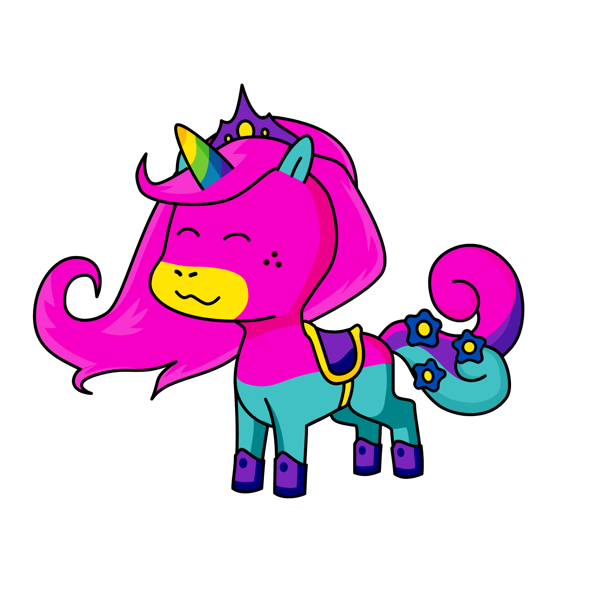 Light, the unicorn