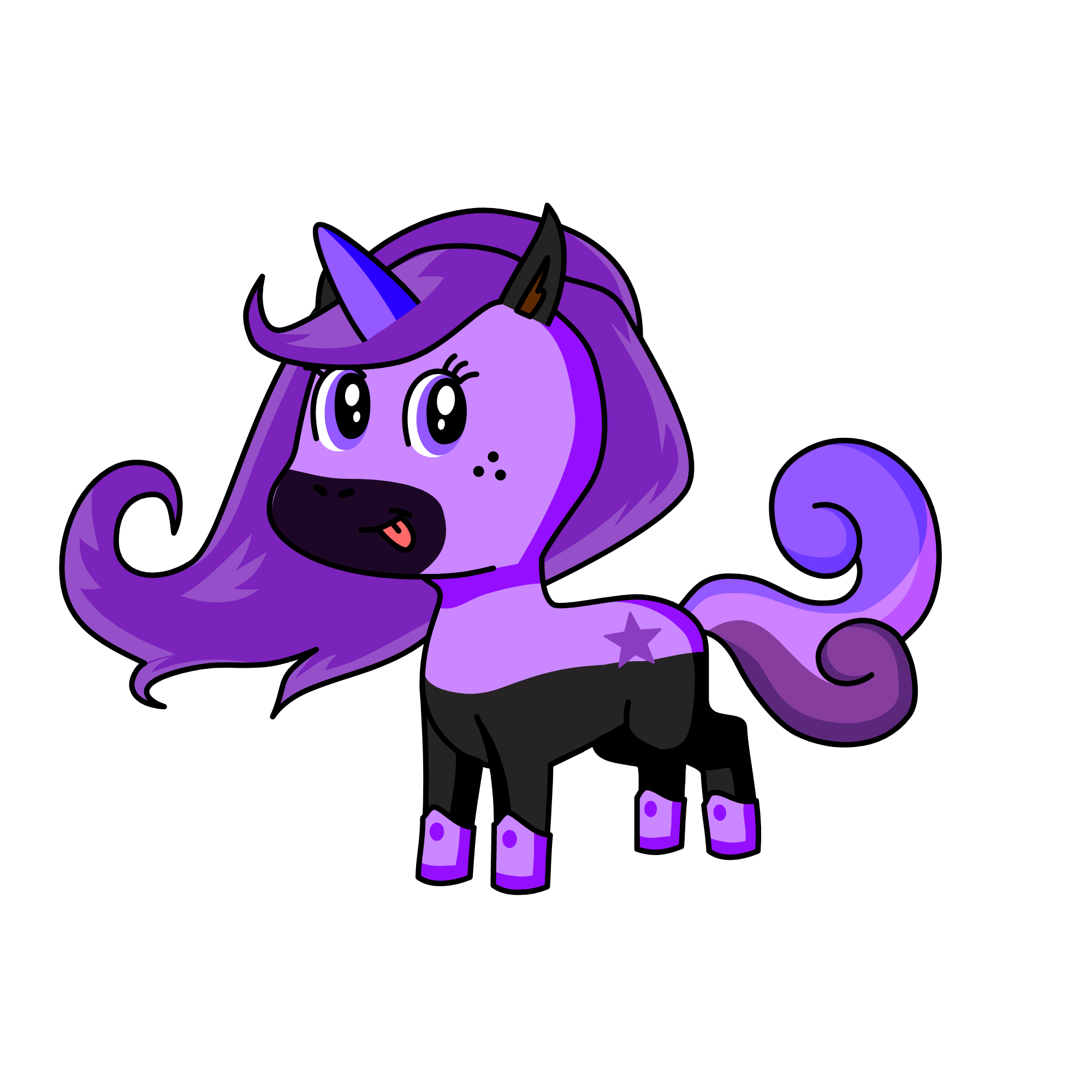 Wither, the unicorn
